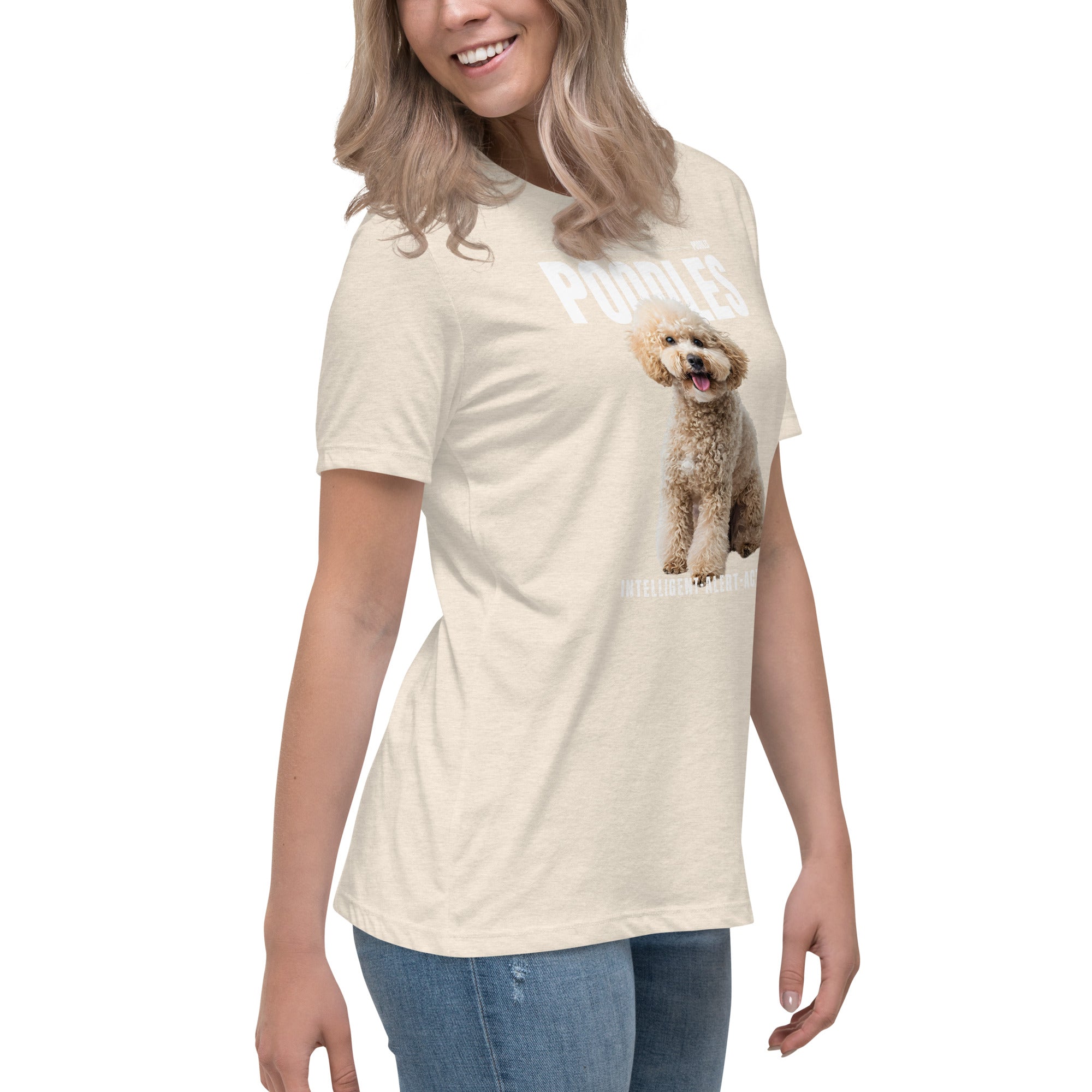 Poodle Women's Relaxed T-Shirt