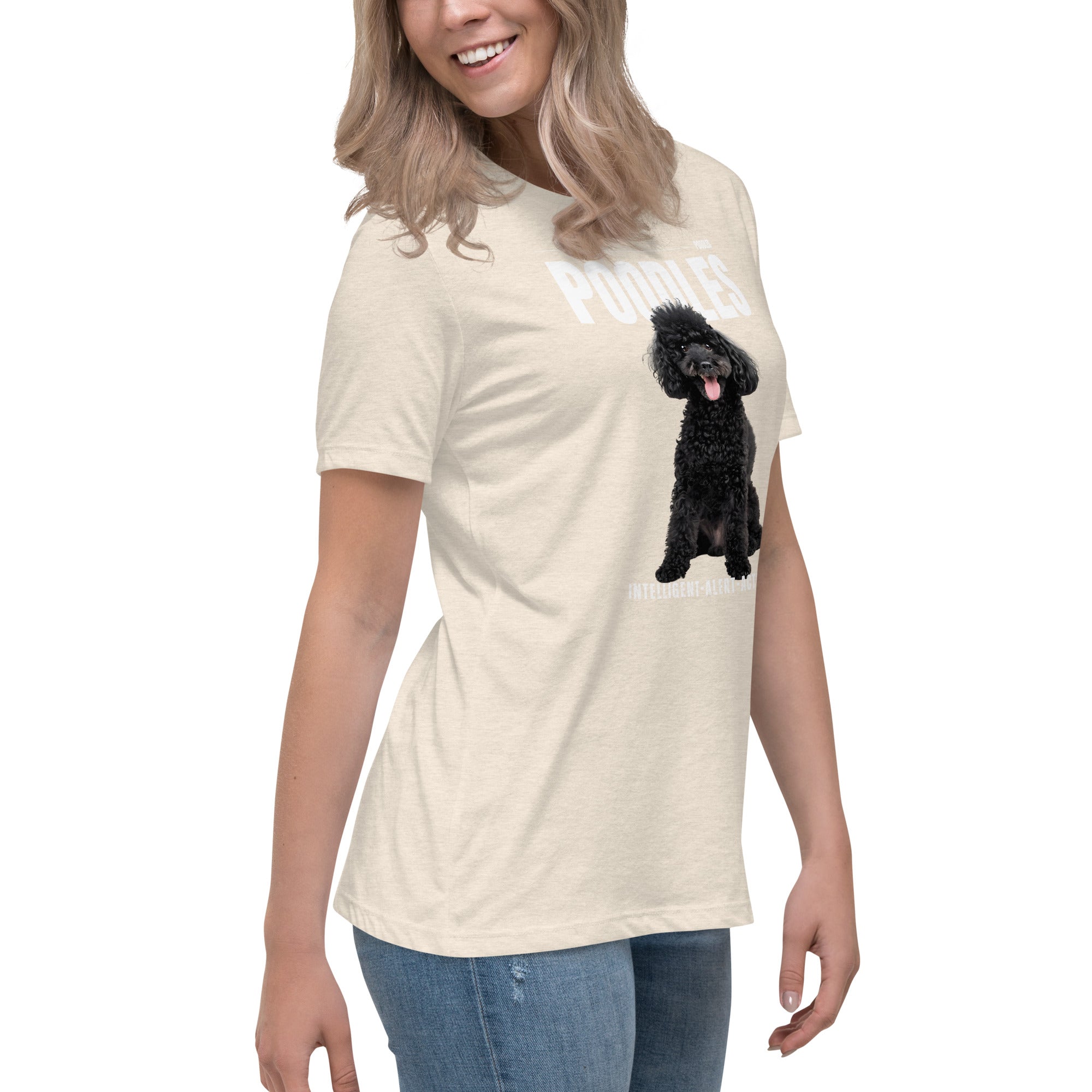 Poodle Women's Relaxed T-Shirt