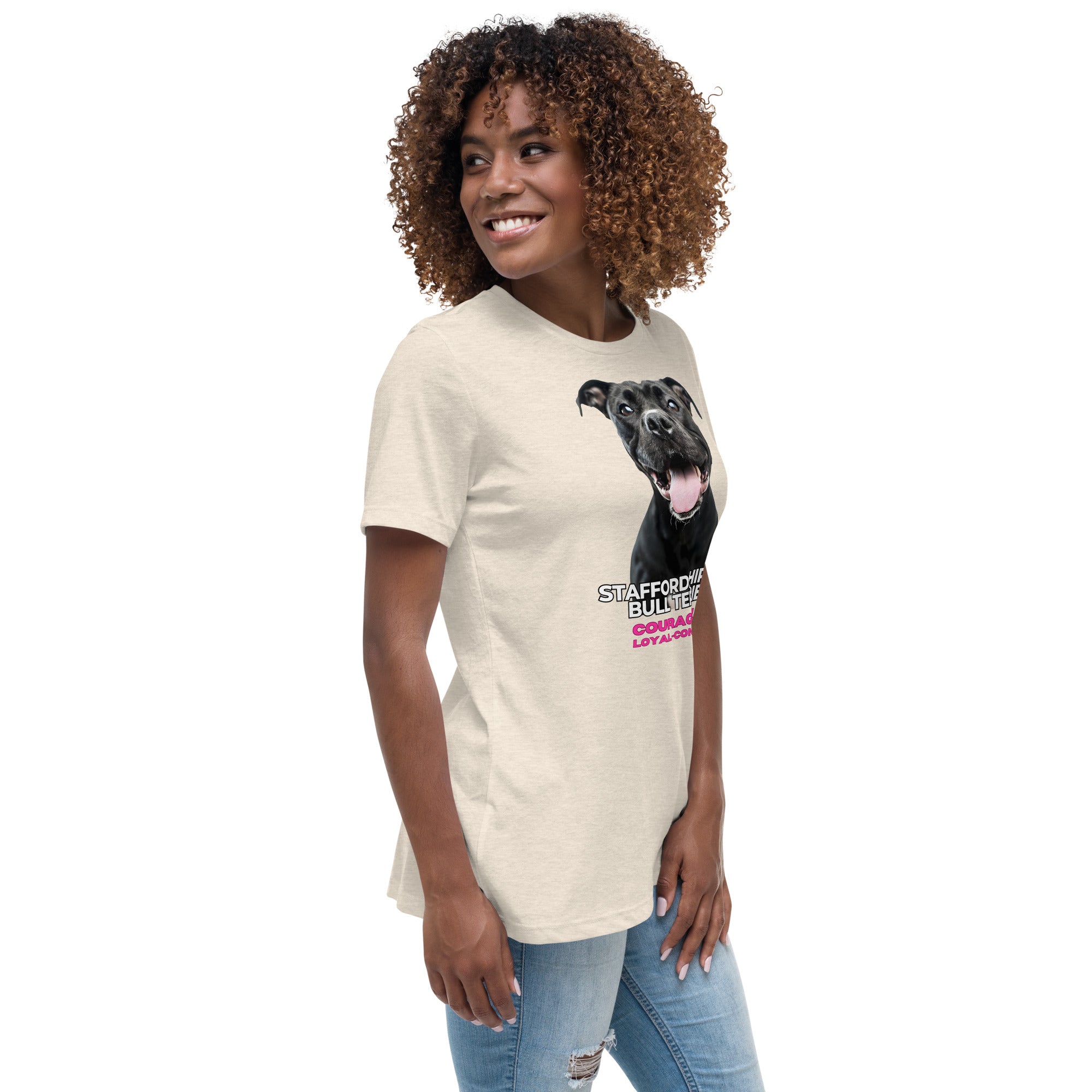 Staffordshire Bull Terrier Women's Relaxed T-Shirt