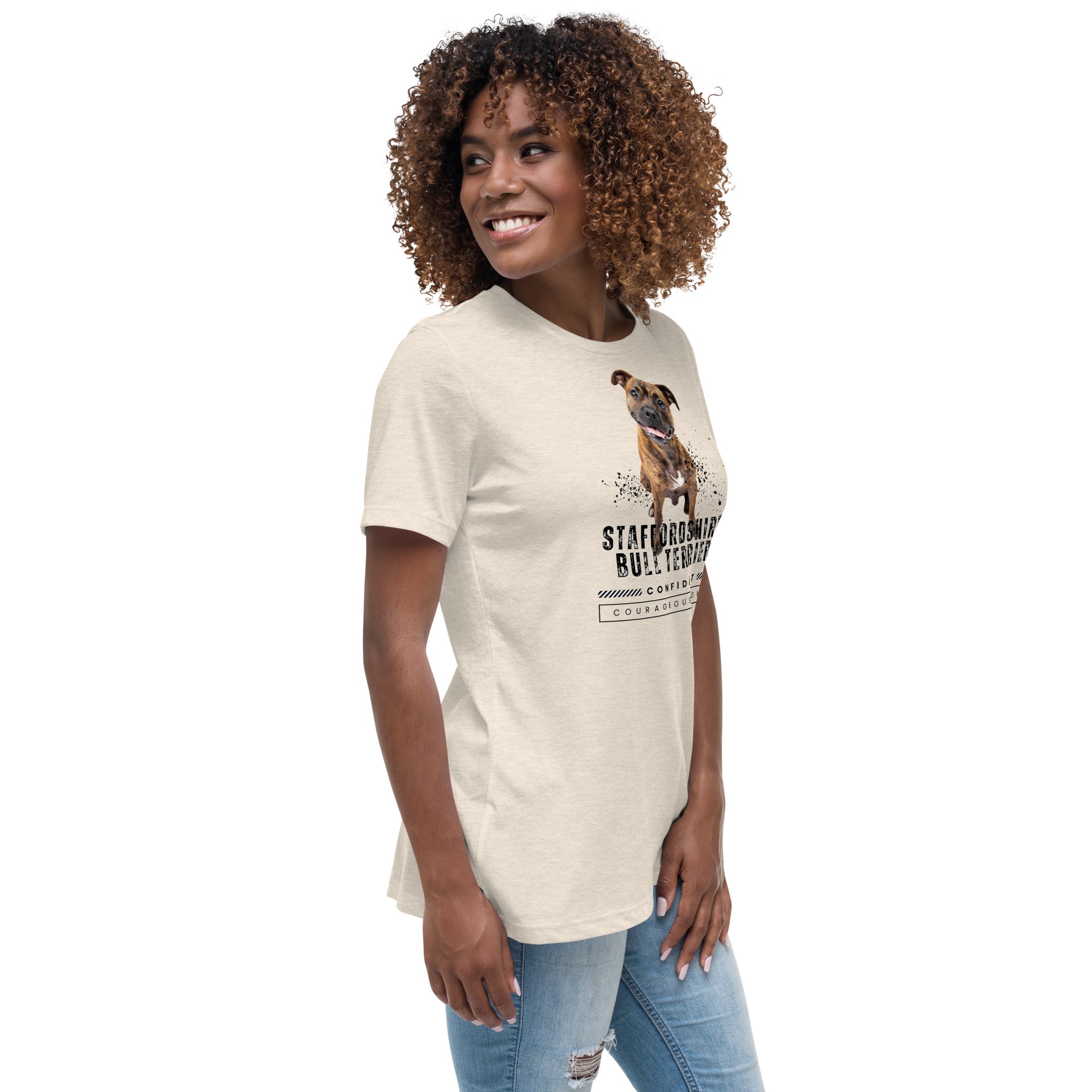 Staffordshire Bull Terrier Women's Relaxed T-Shirt