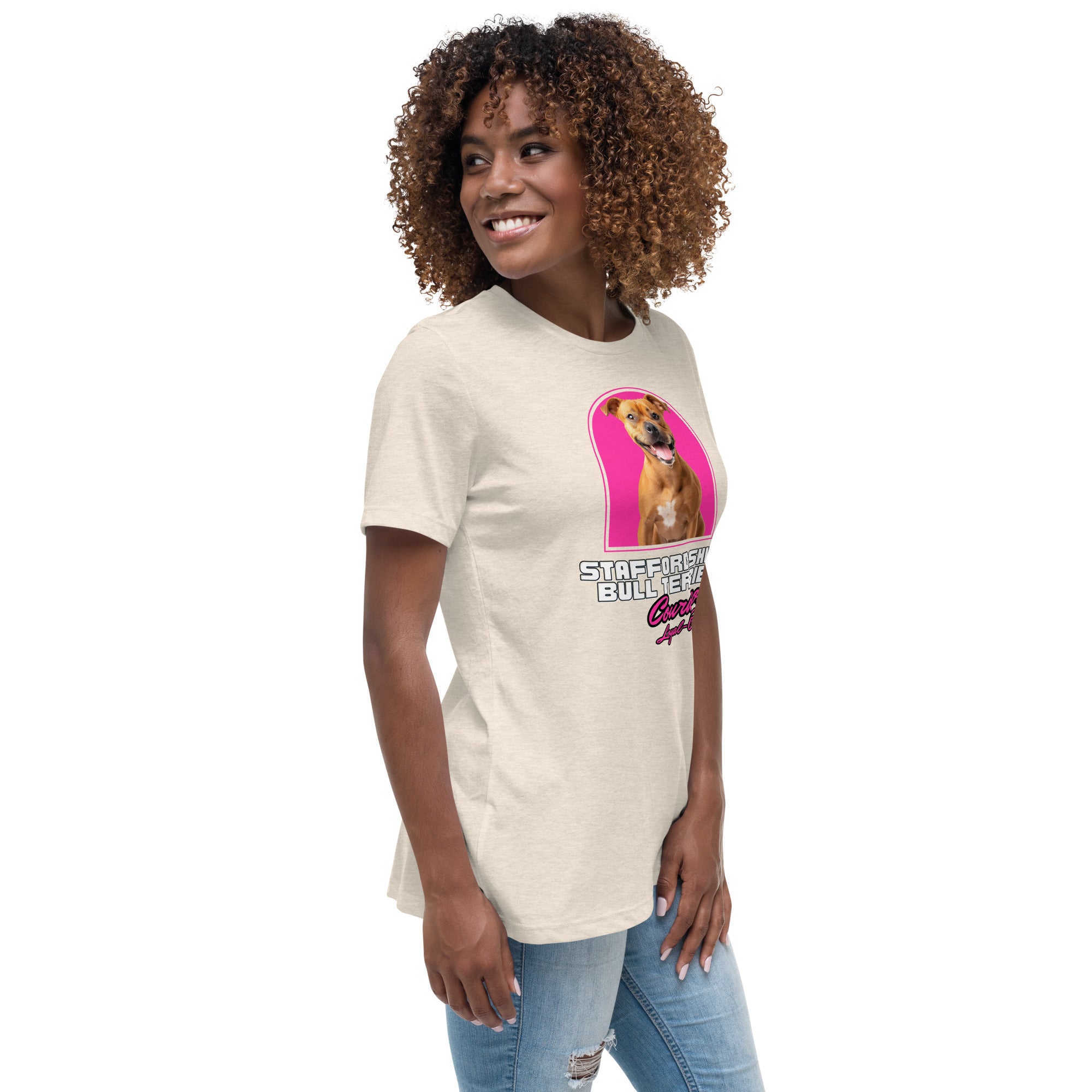 Staffordshire Bull Terrier Women's Relaxed T-Shirt