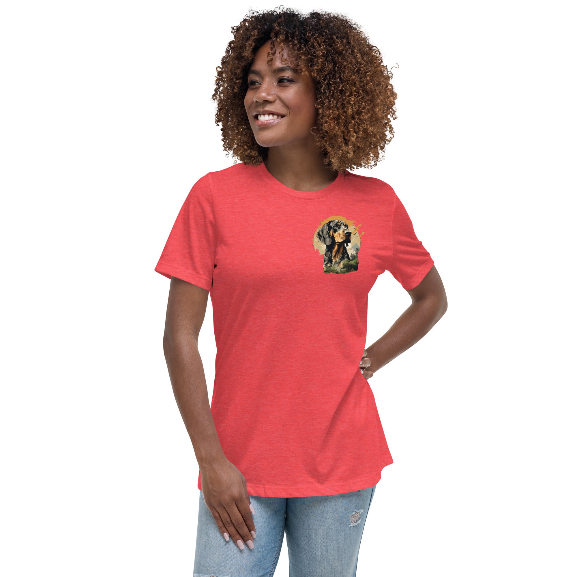 American English Coonhound Women's Relaxed T-Shirt