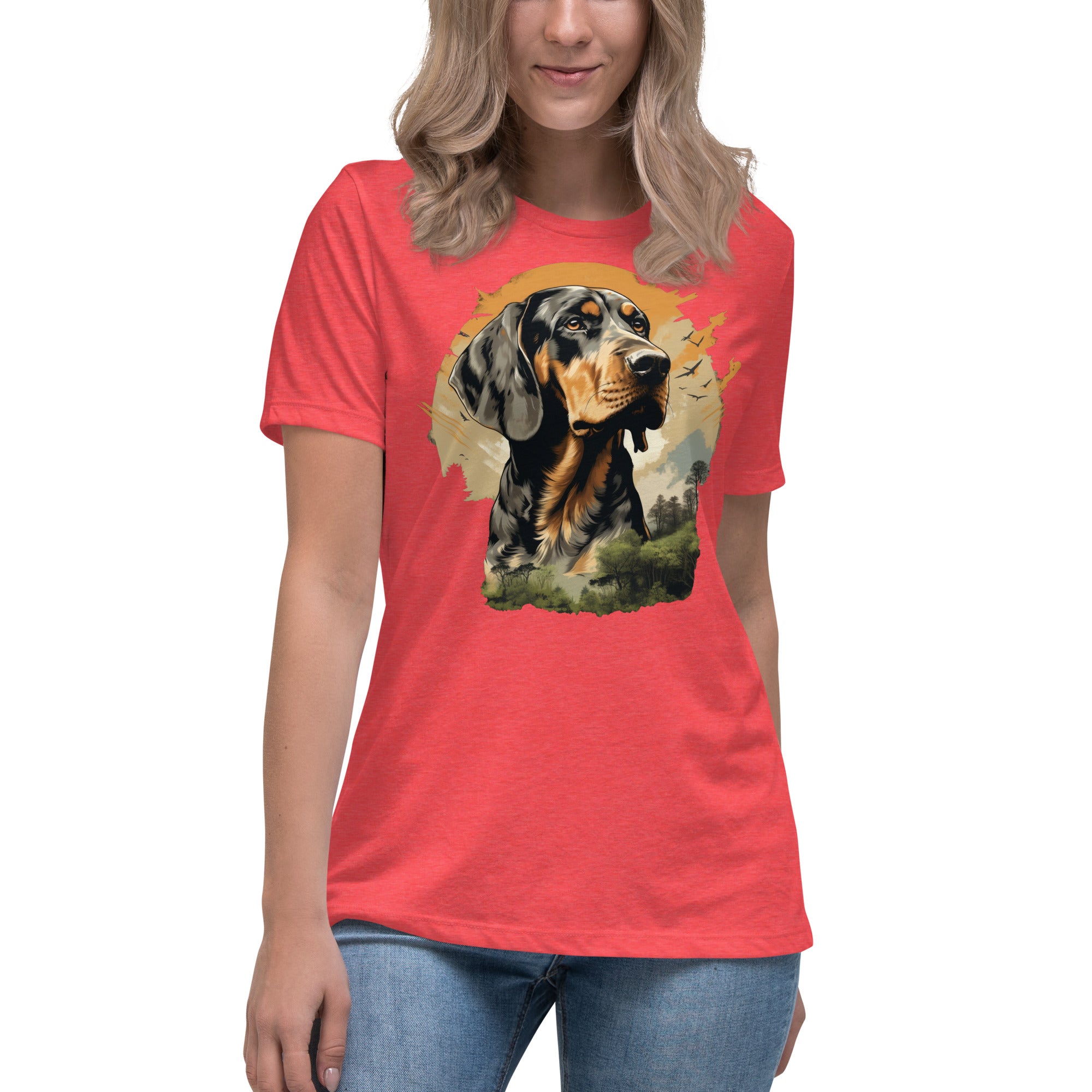 American English Coonhound Women's Relaxed T-Shirt