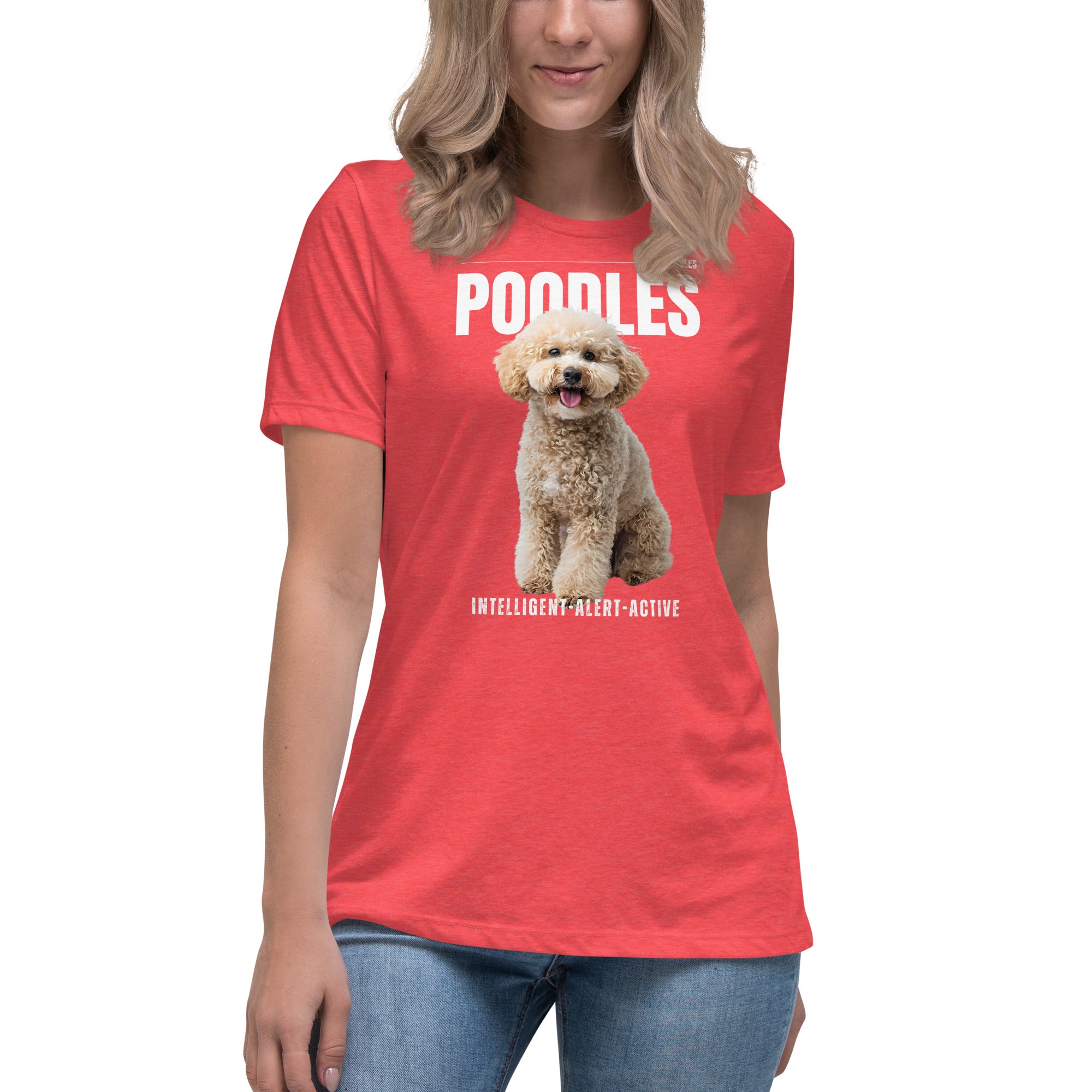 Poodle Women's Relaxed T-Shirt