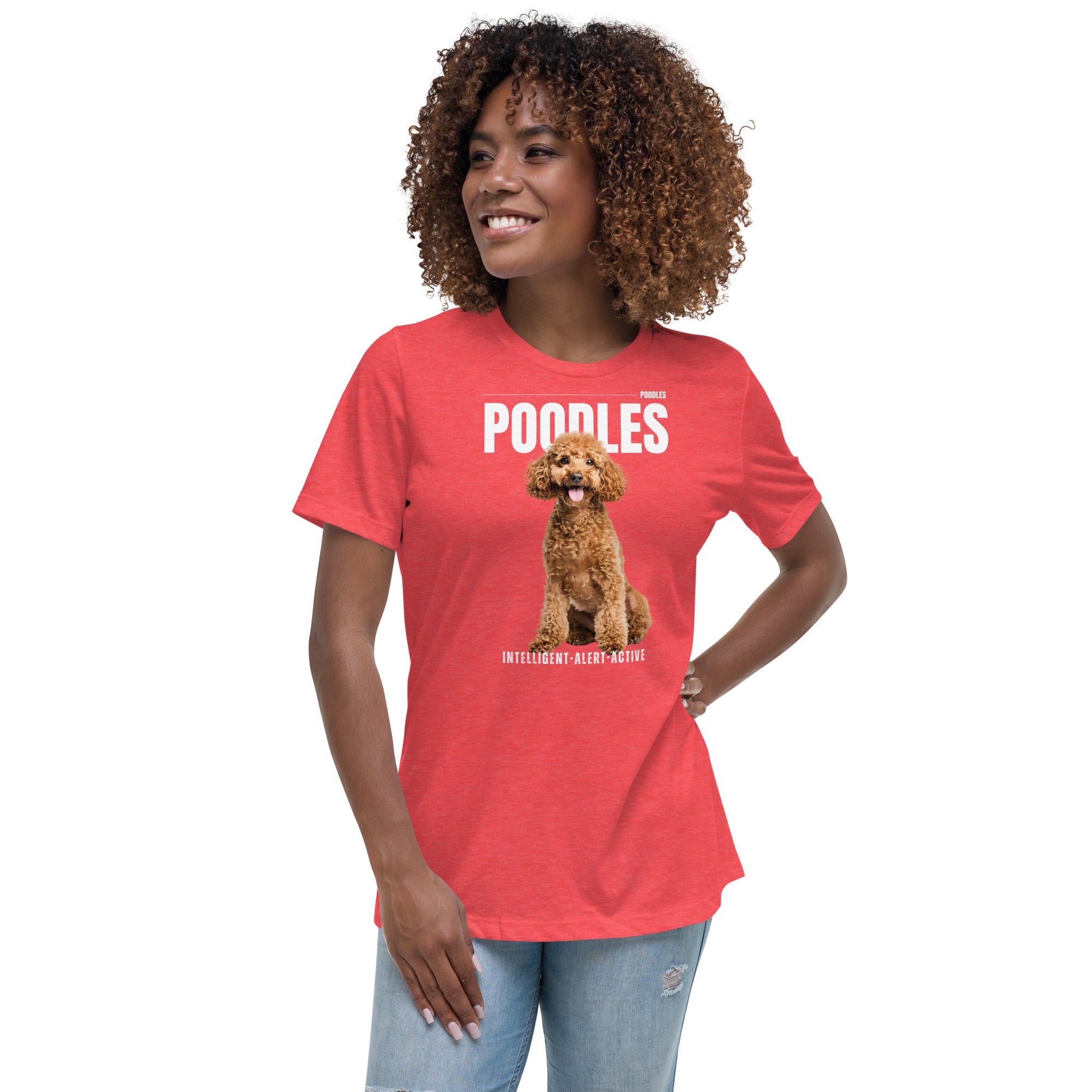 Poodle Women's Relaxed T-Shirt