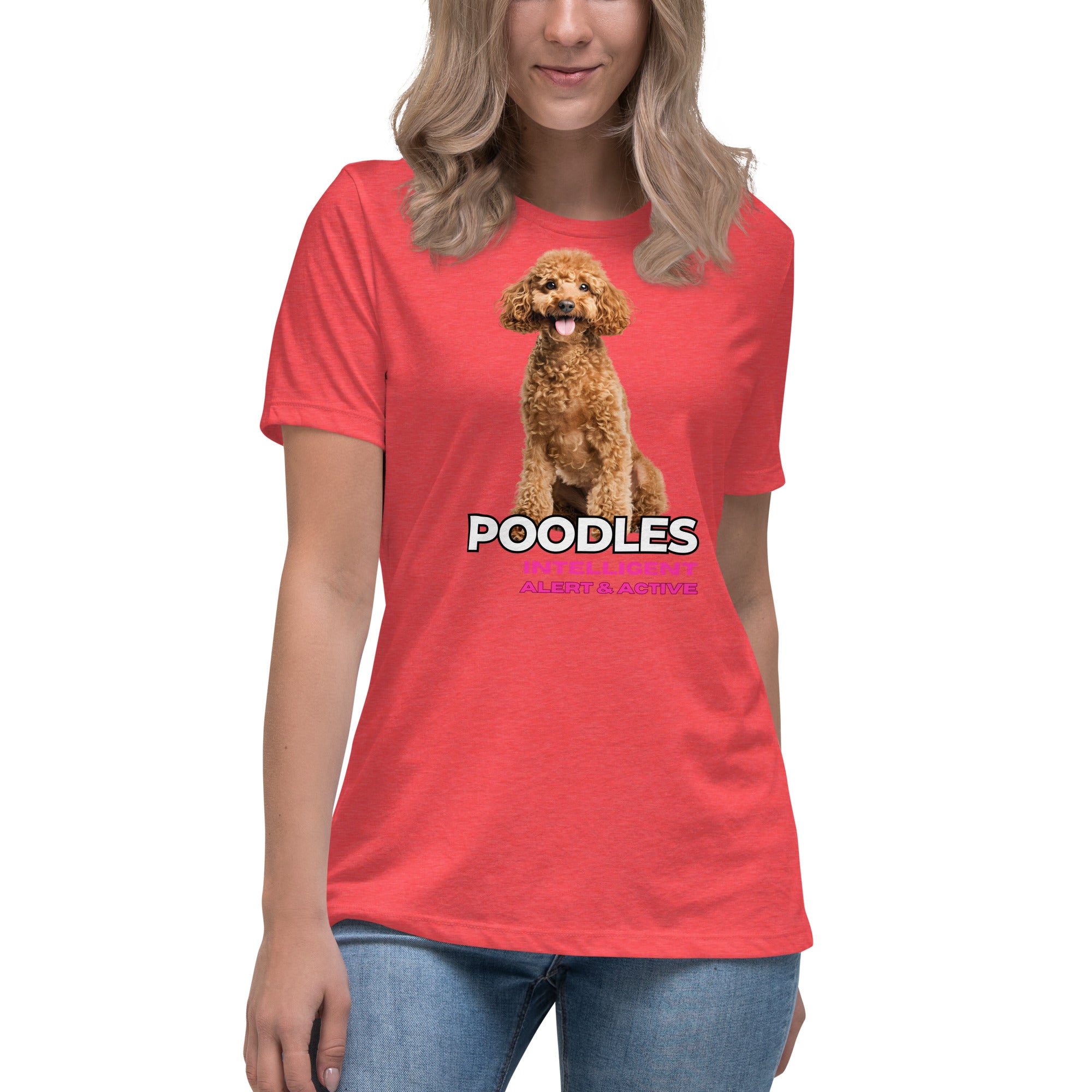 Poodle Women's Relaxed T-Shirt