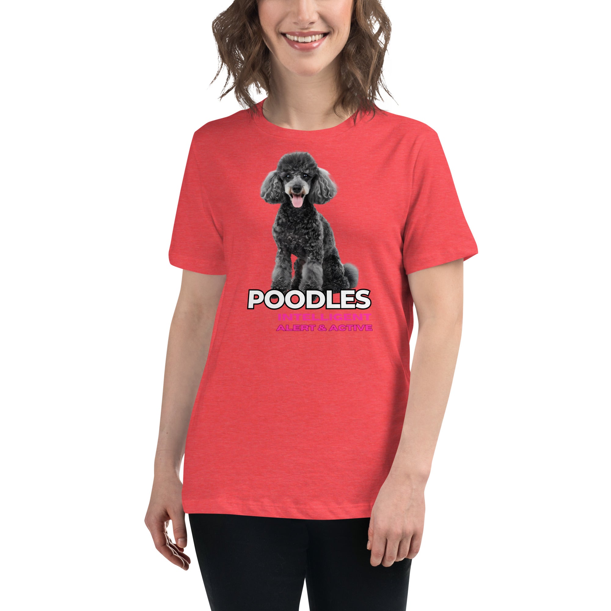 Poodle Women's Relaxed T-Shirt