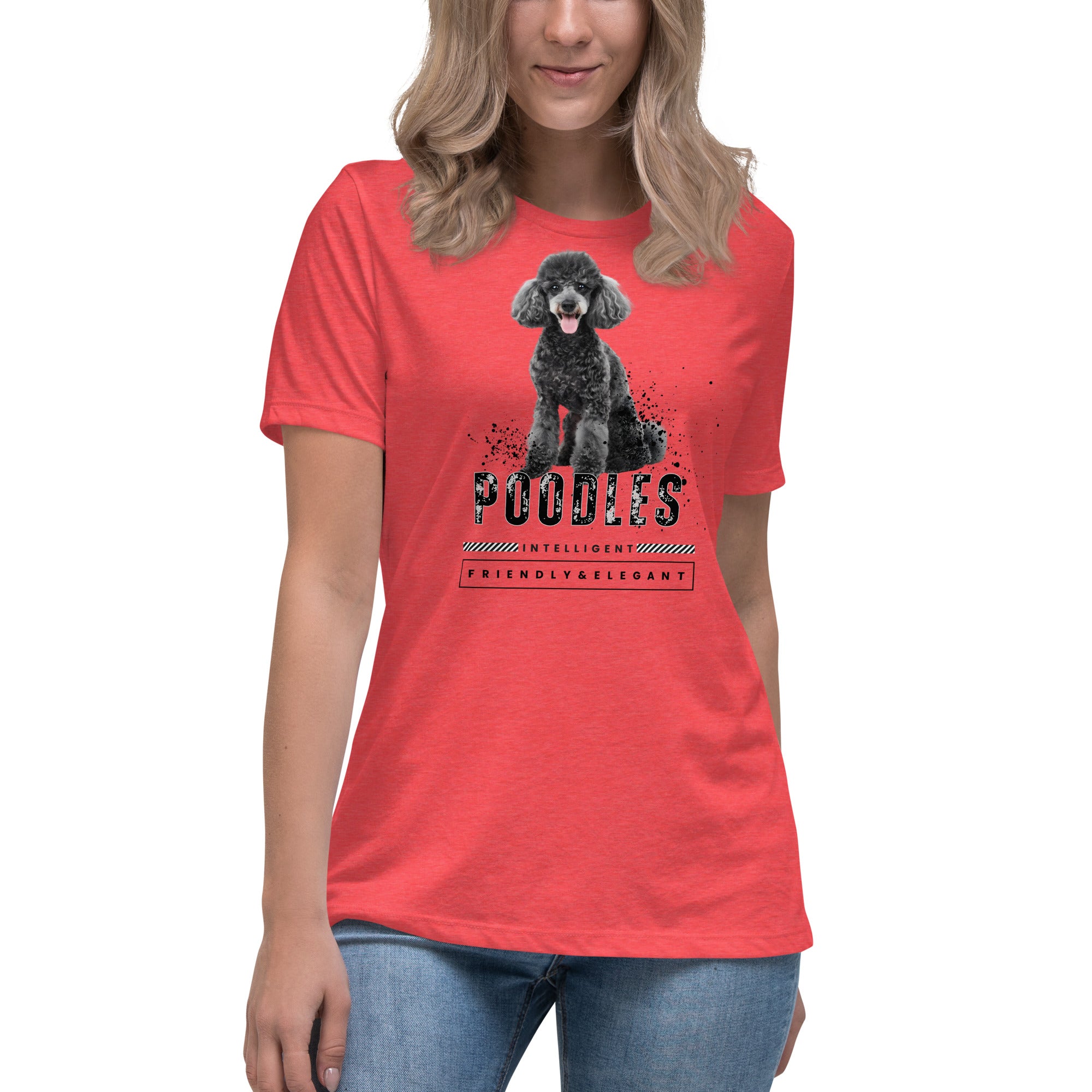 Poodle Women's Relaxed T-Shirt