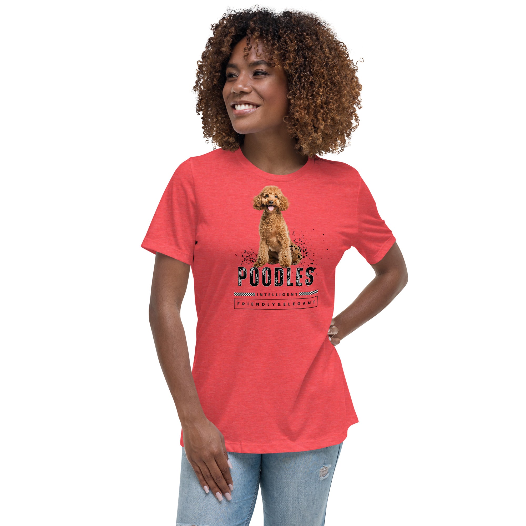 Poodle Women's Relaxed T-Shirt