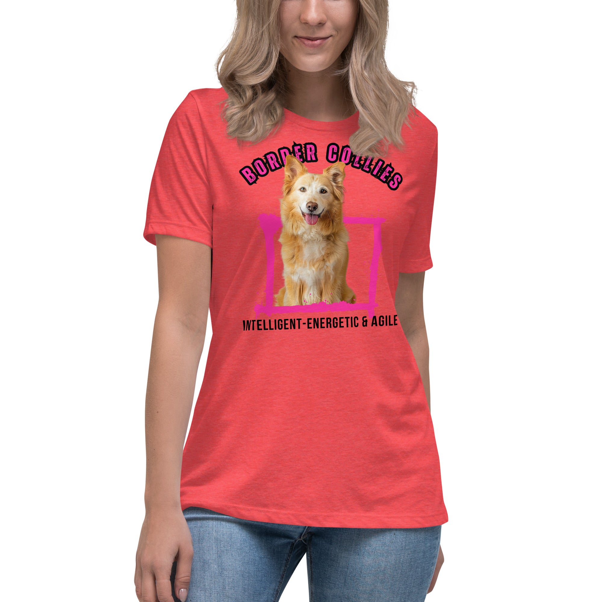 Border Collie Women's Relaxed T-Shirt