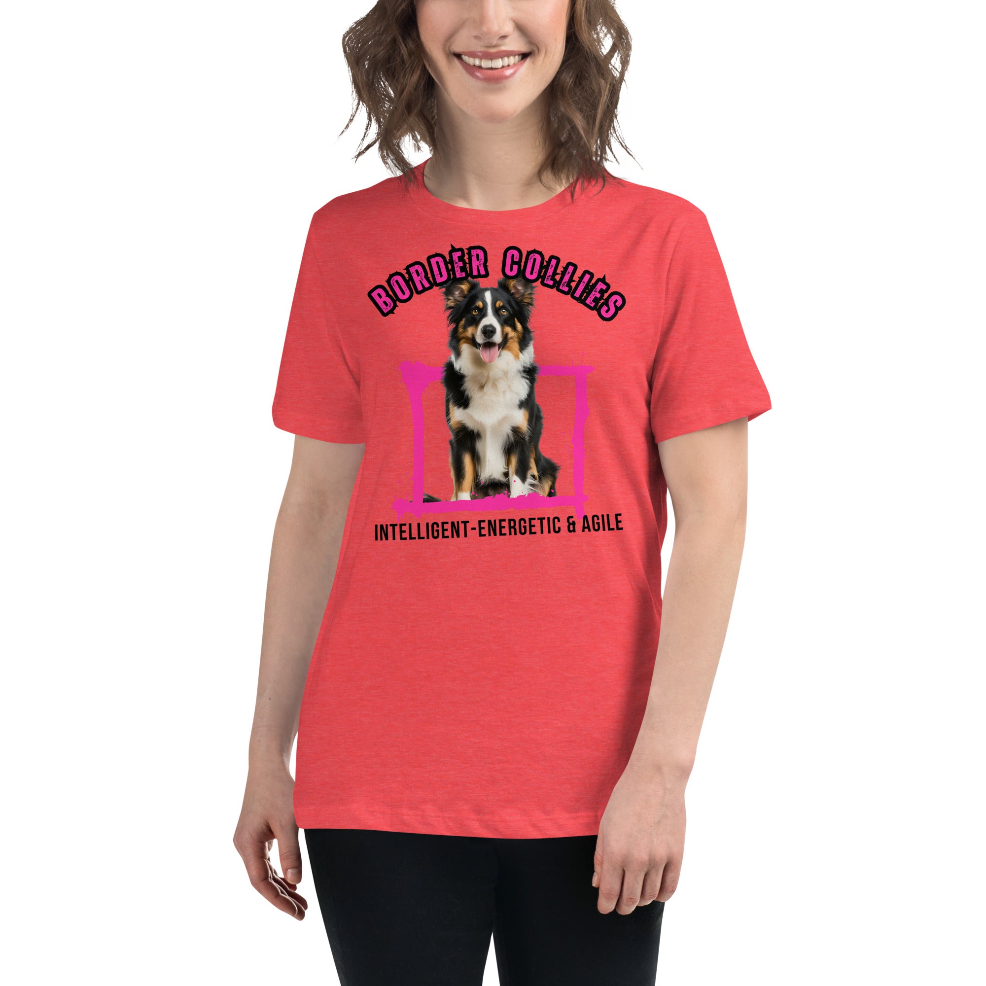 Border Collie Women's Relaxed T-Shirt