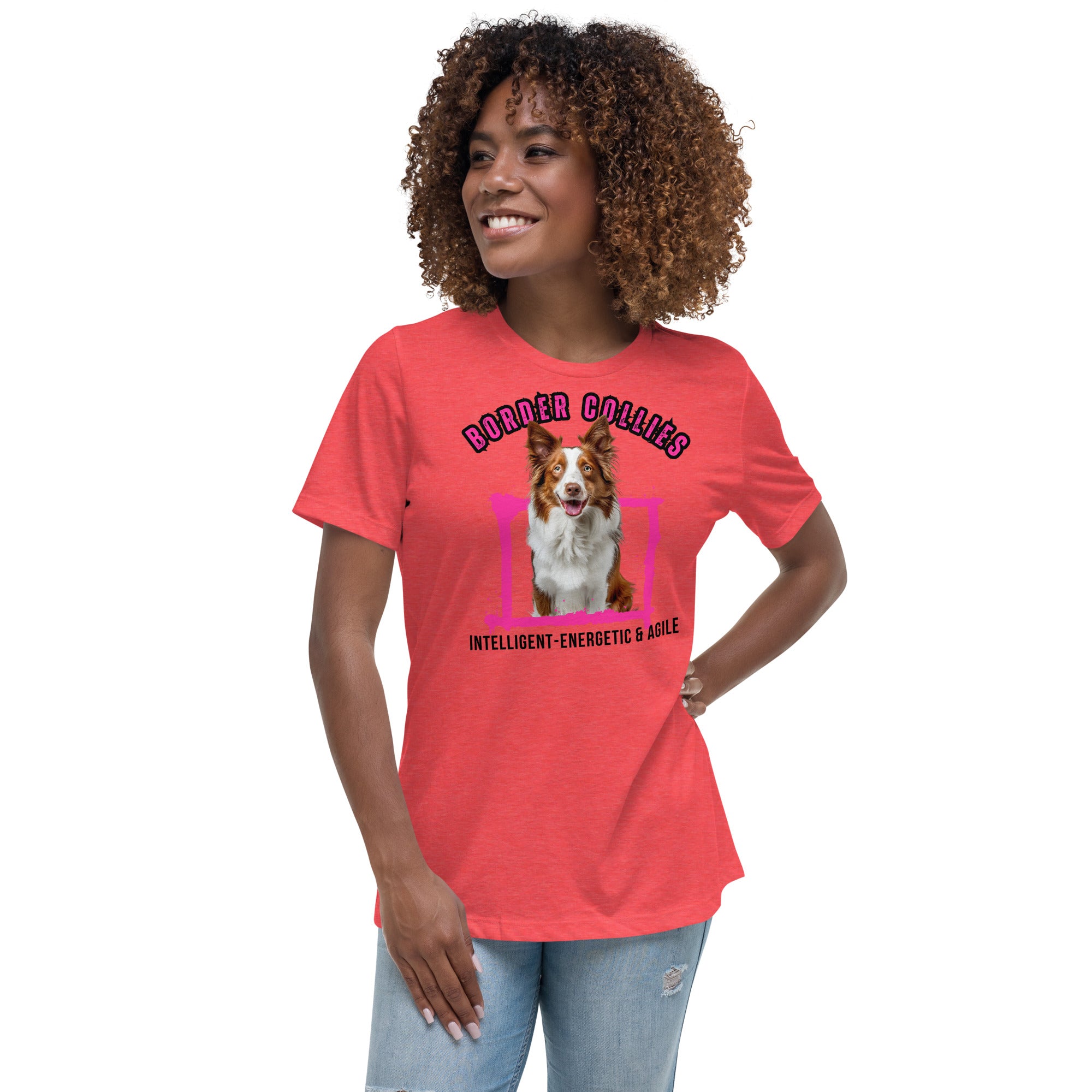 Border Collie Women's Relaxed T-Shirt