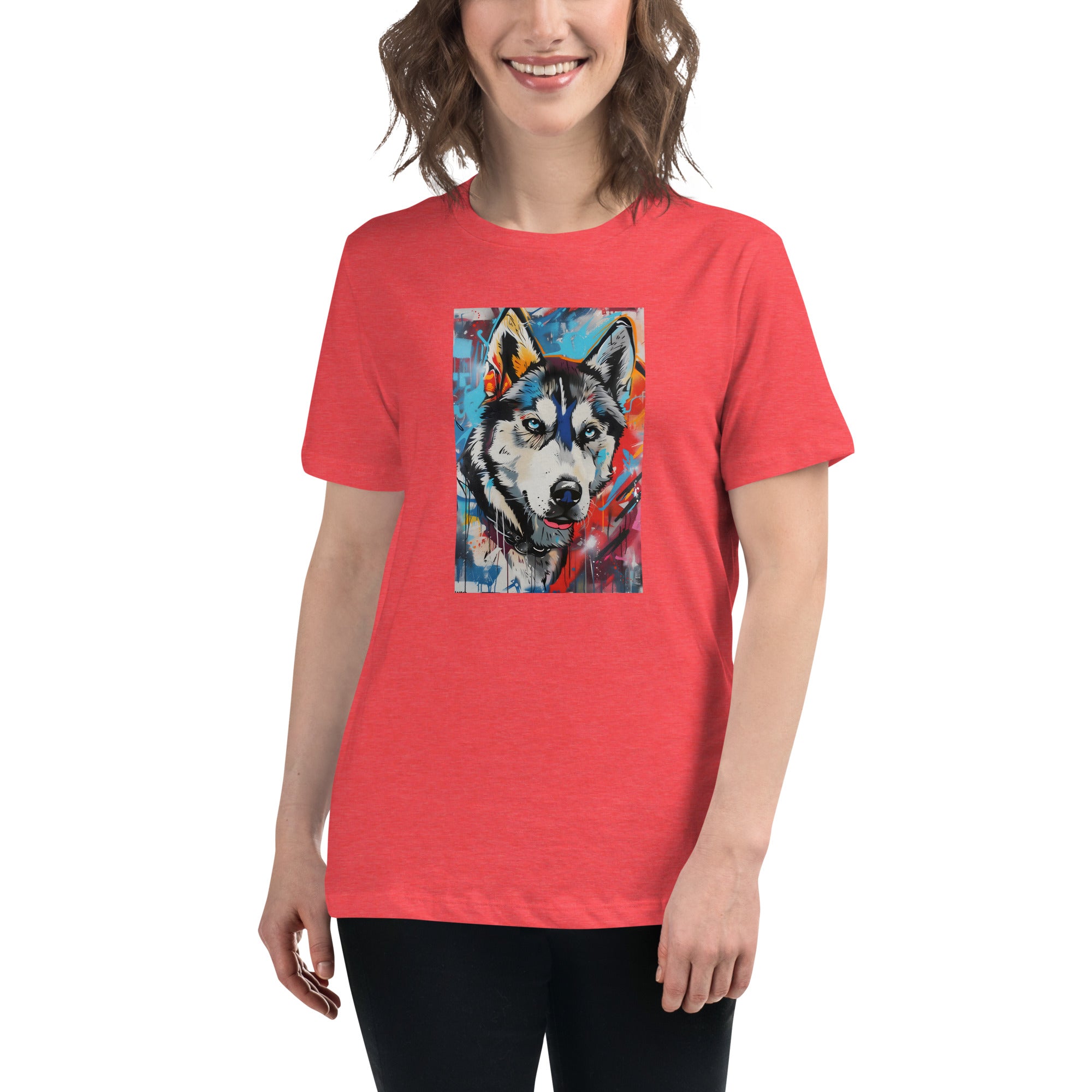 Siberian Husky Women's Relaxed T-Shirt