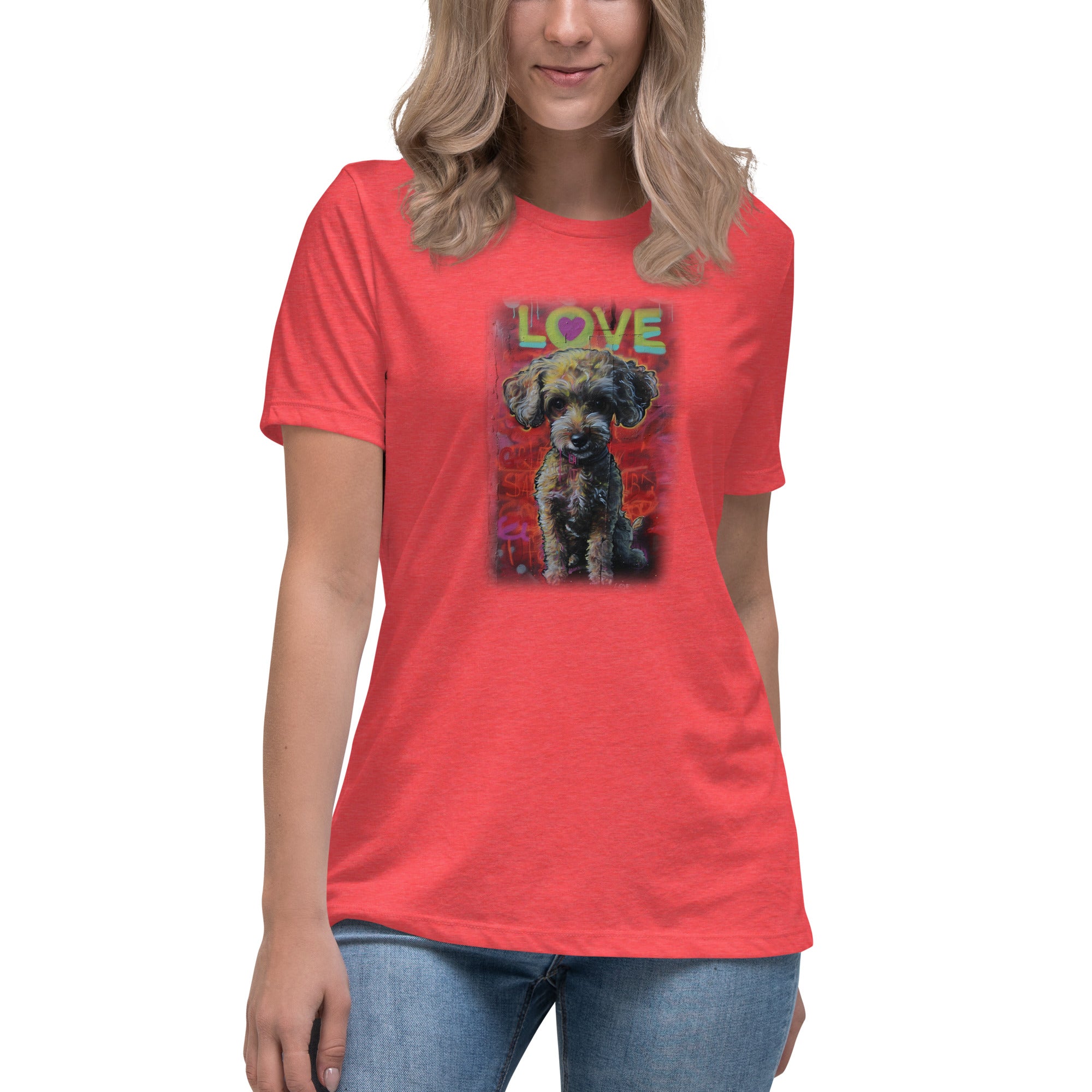 Poodles Women's Relaxed T-Shirt