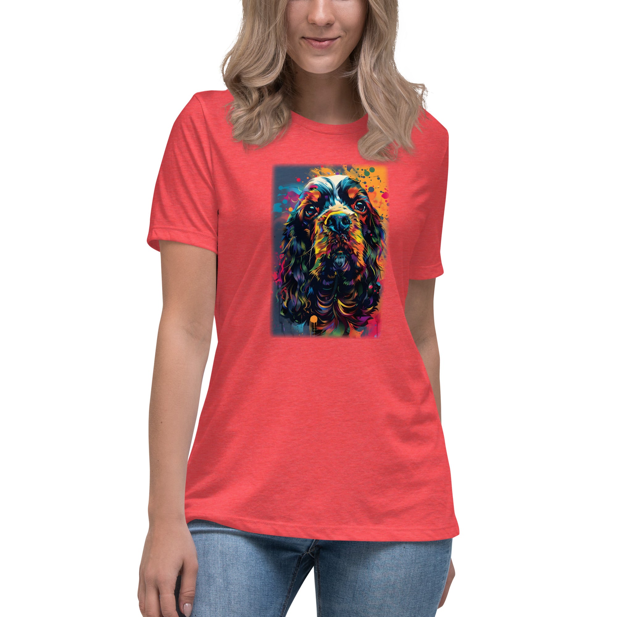 American Cocker Spaniel Women's Relaxed T-Shirt