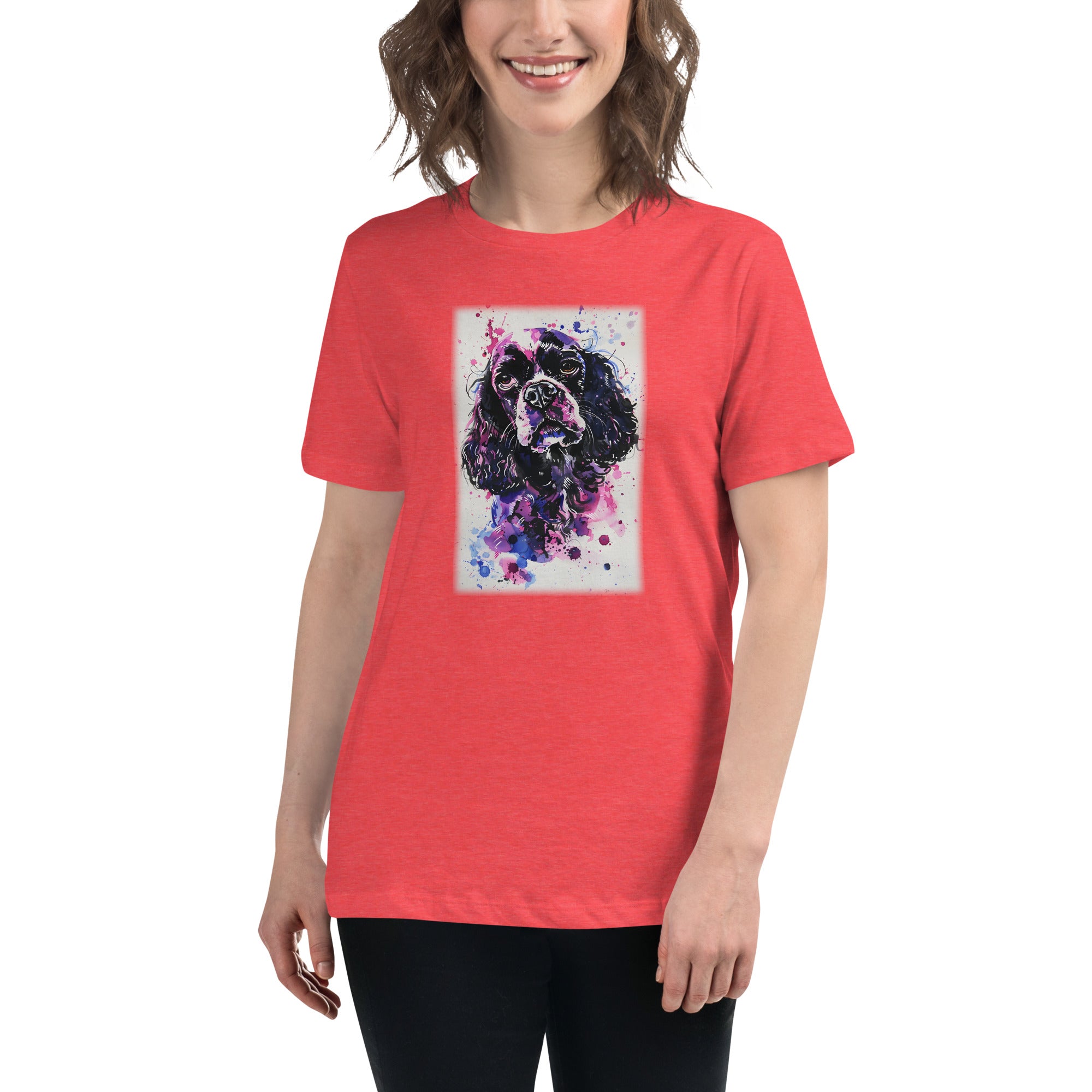 American Cocker Spaniel Women's Relaxed T-Shirt