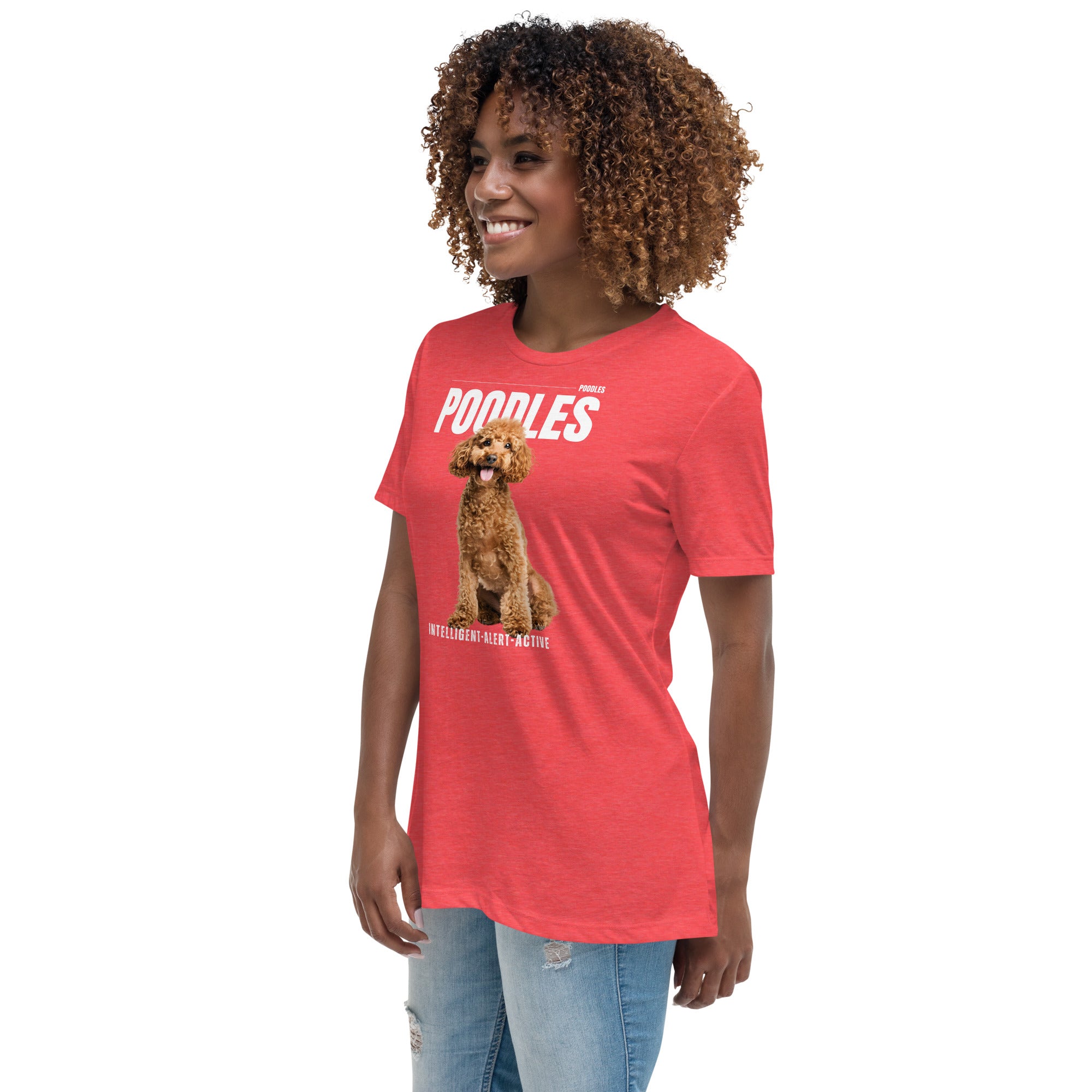 Poodle Women's Relaxed T-Shirt