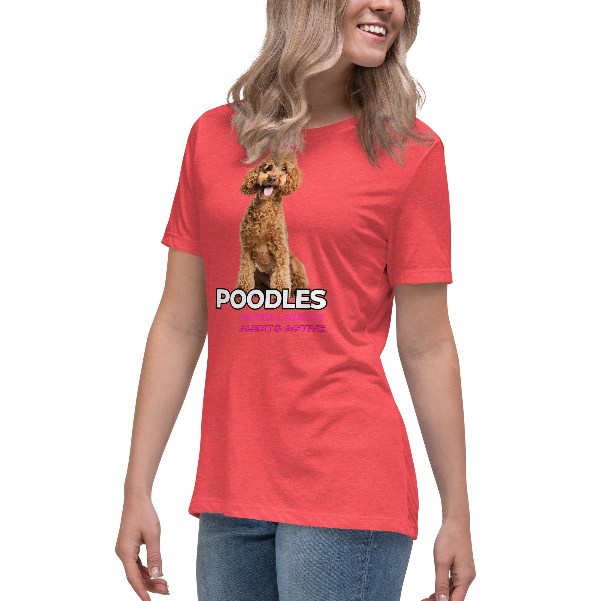 Poodle Women's Relaxed T-Shirt