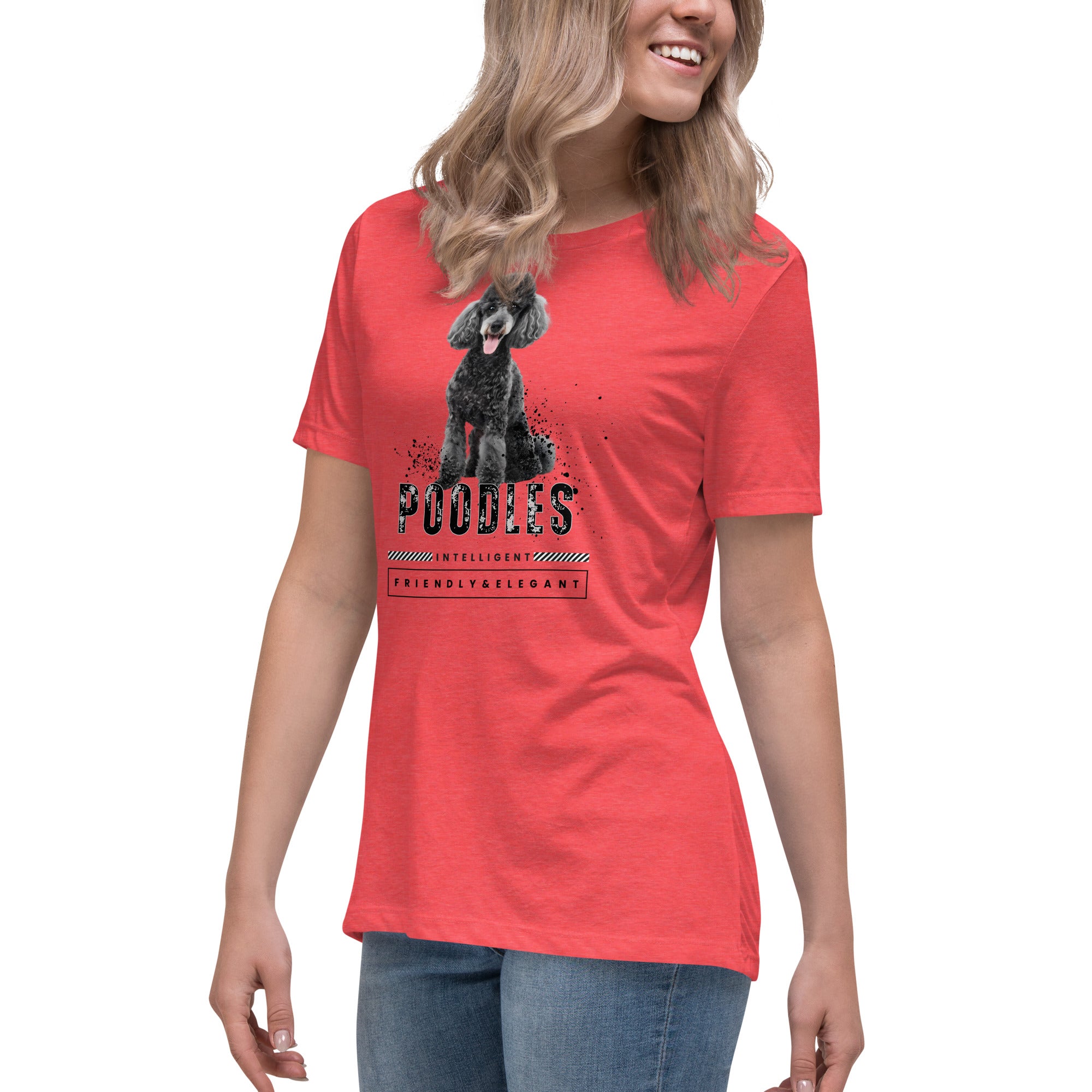 Poodle Women's Relaxed T-Shirt