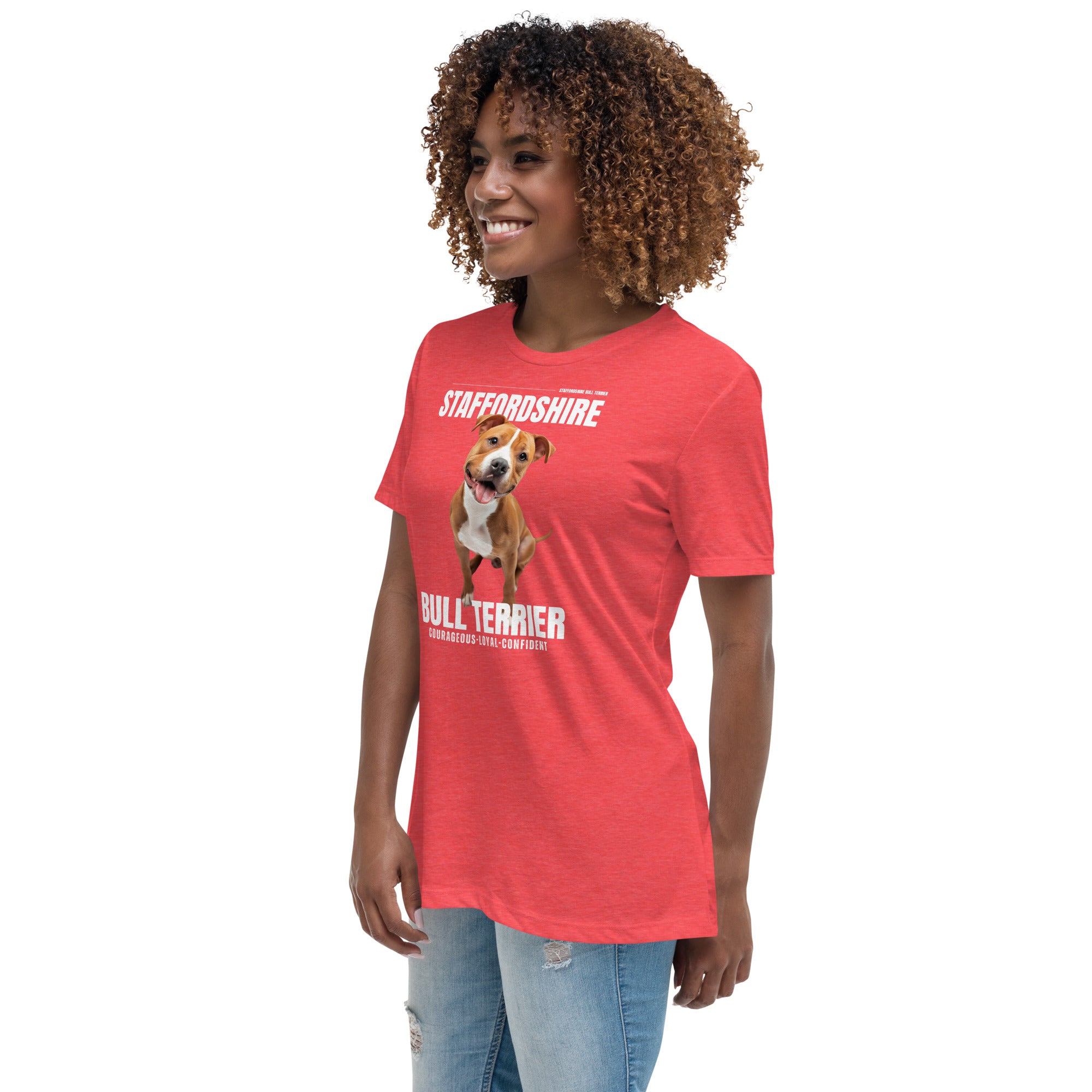 Staffordshire Bull Terrier Women's Relaxed T-Shirt