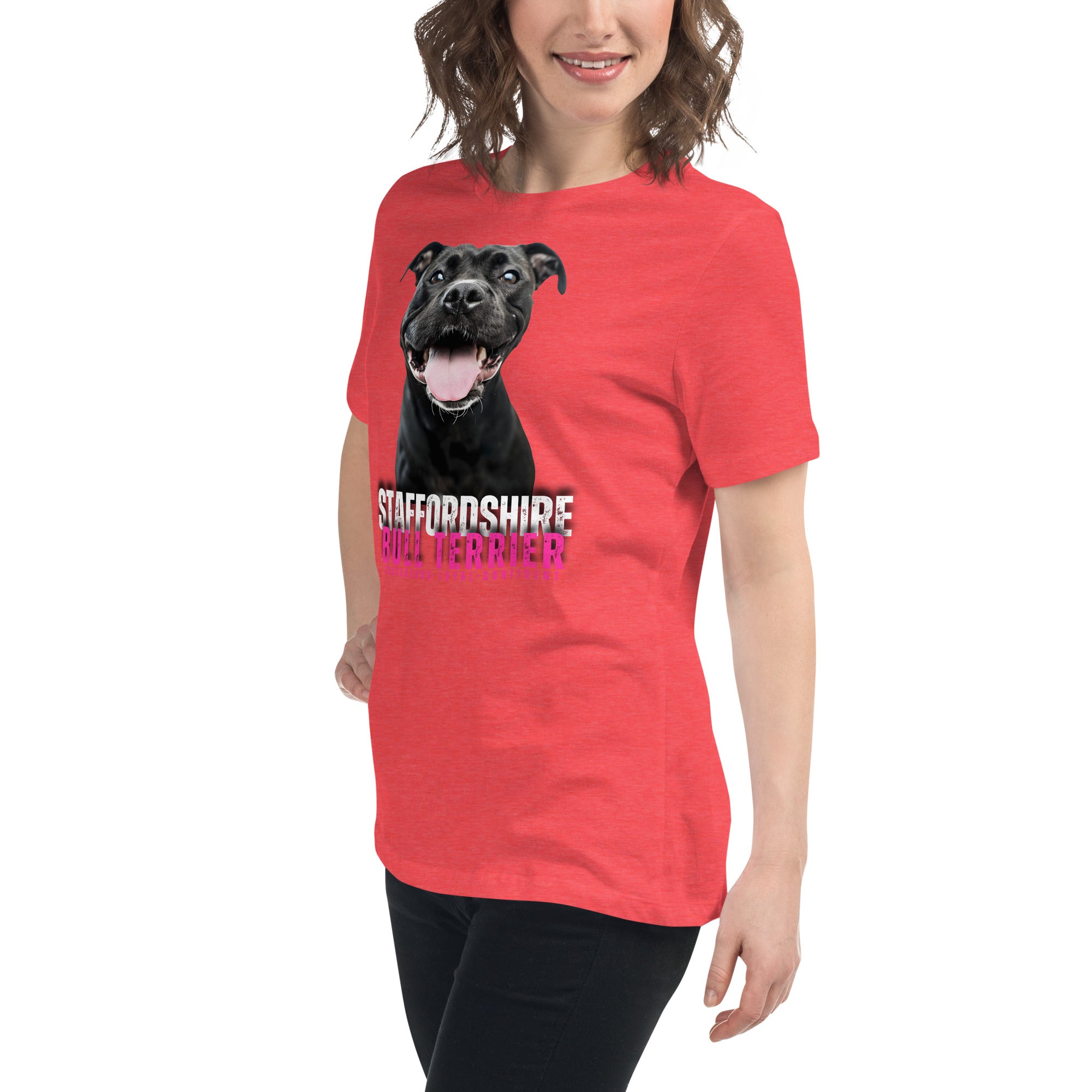 Staffordshire Bull Terrier Women's Relaxed T-Shirt