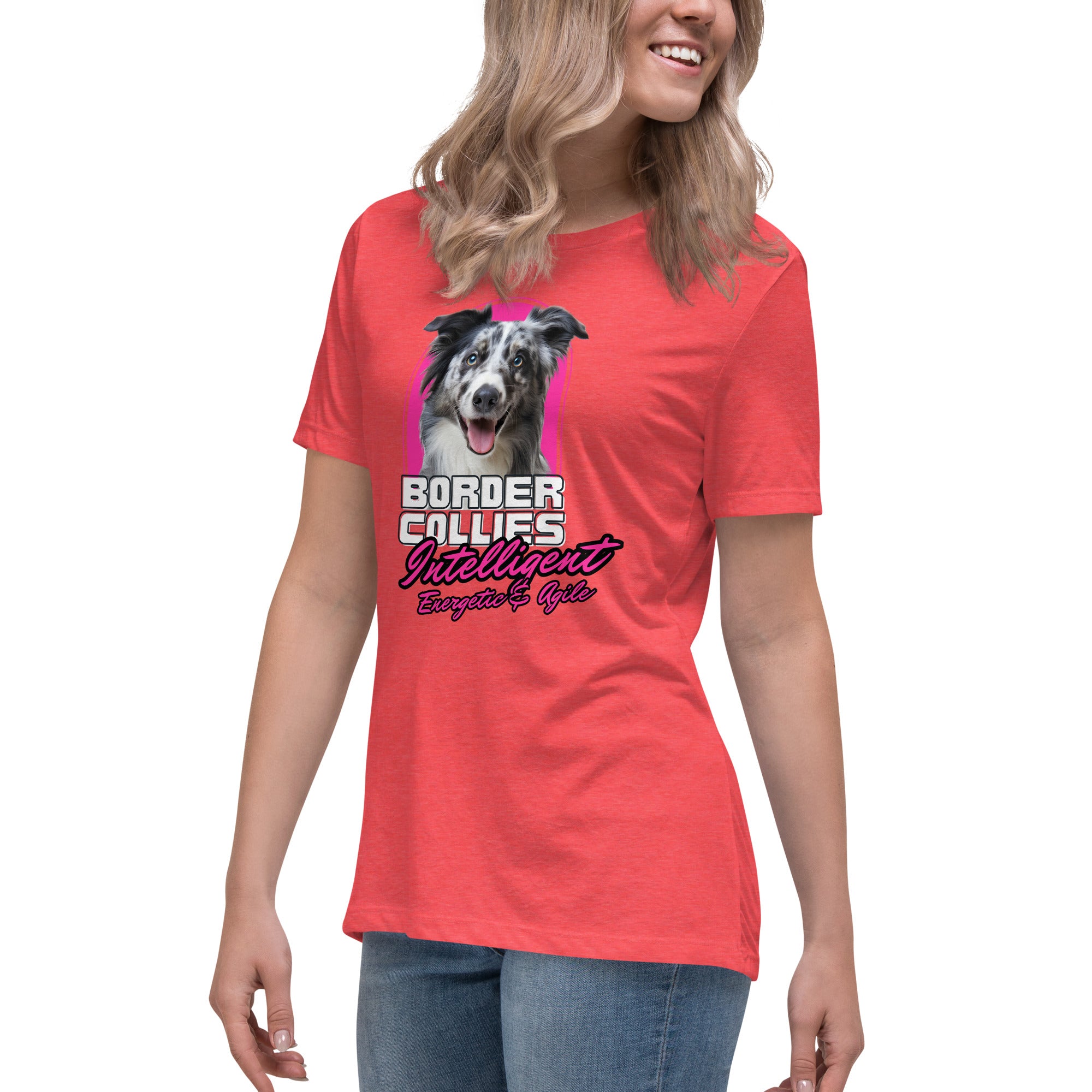 Border Collie Women's Relaxed T-Shirt