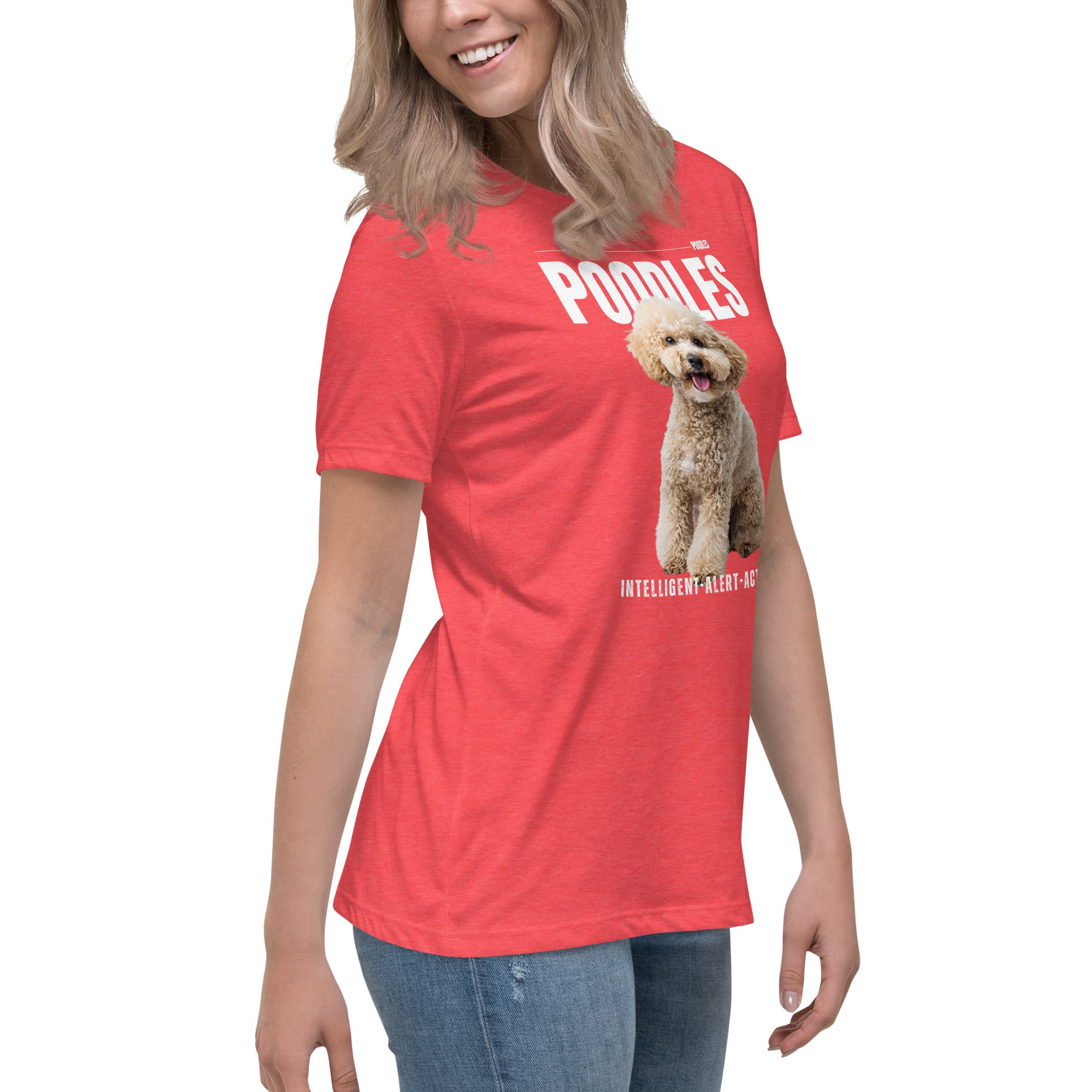 Poodle Women's Relaxed T-Shirt