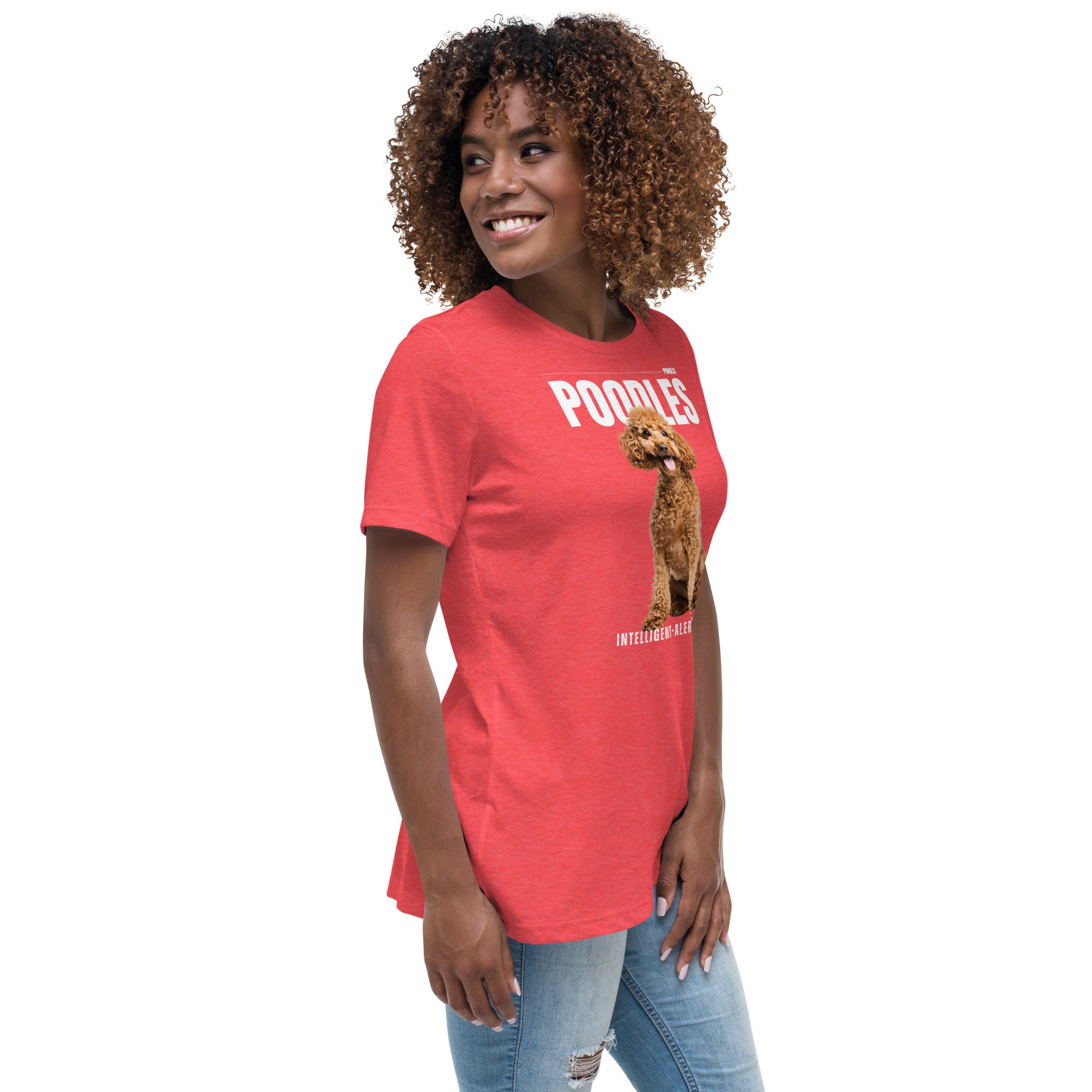 Poodle Women's Relaxed T-Shirt