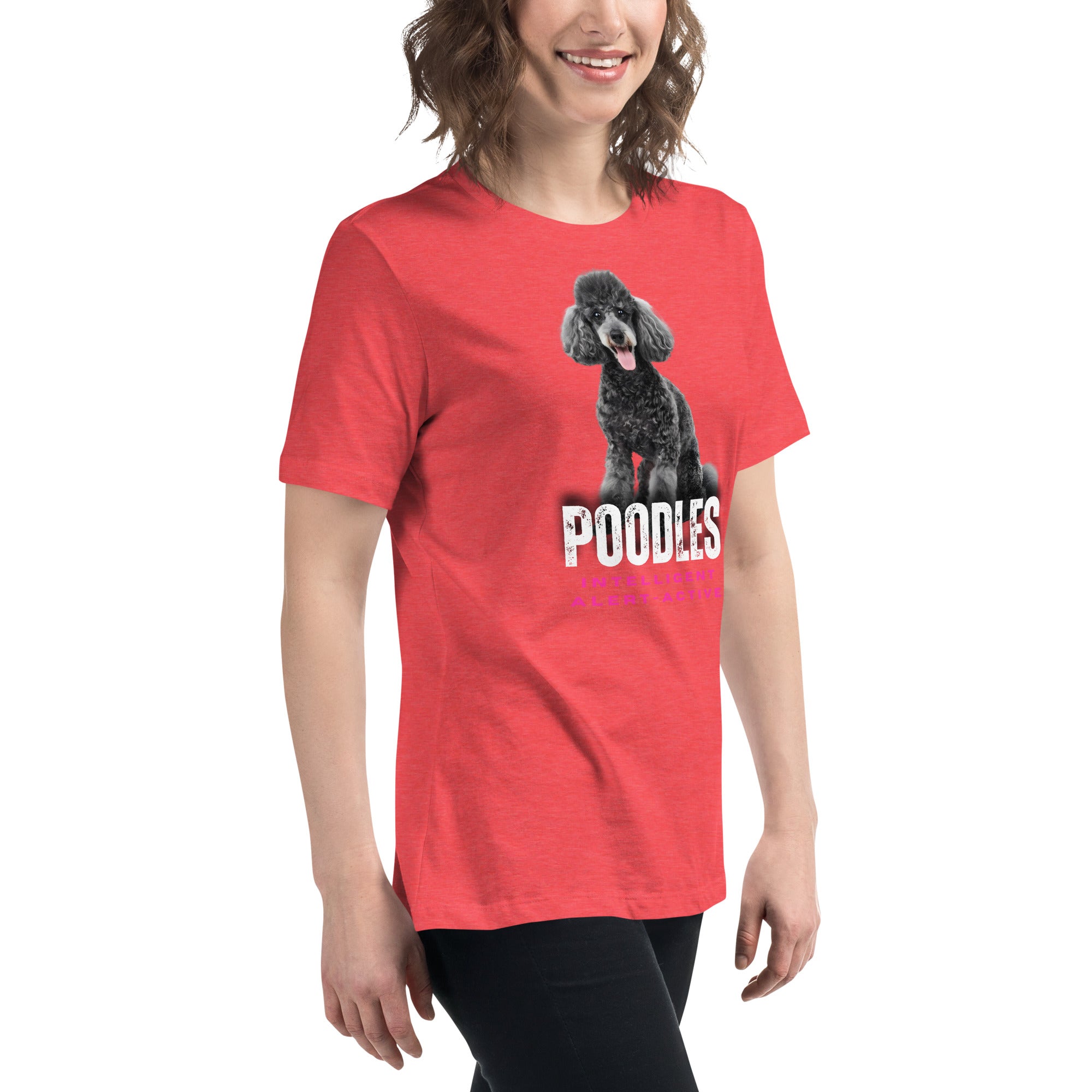 Poodle Women's Relaxed T-Shirt