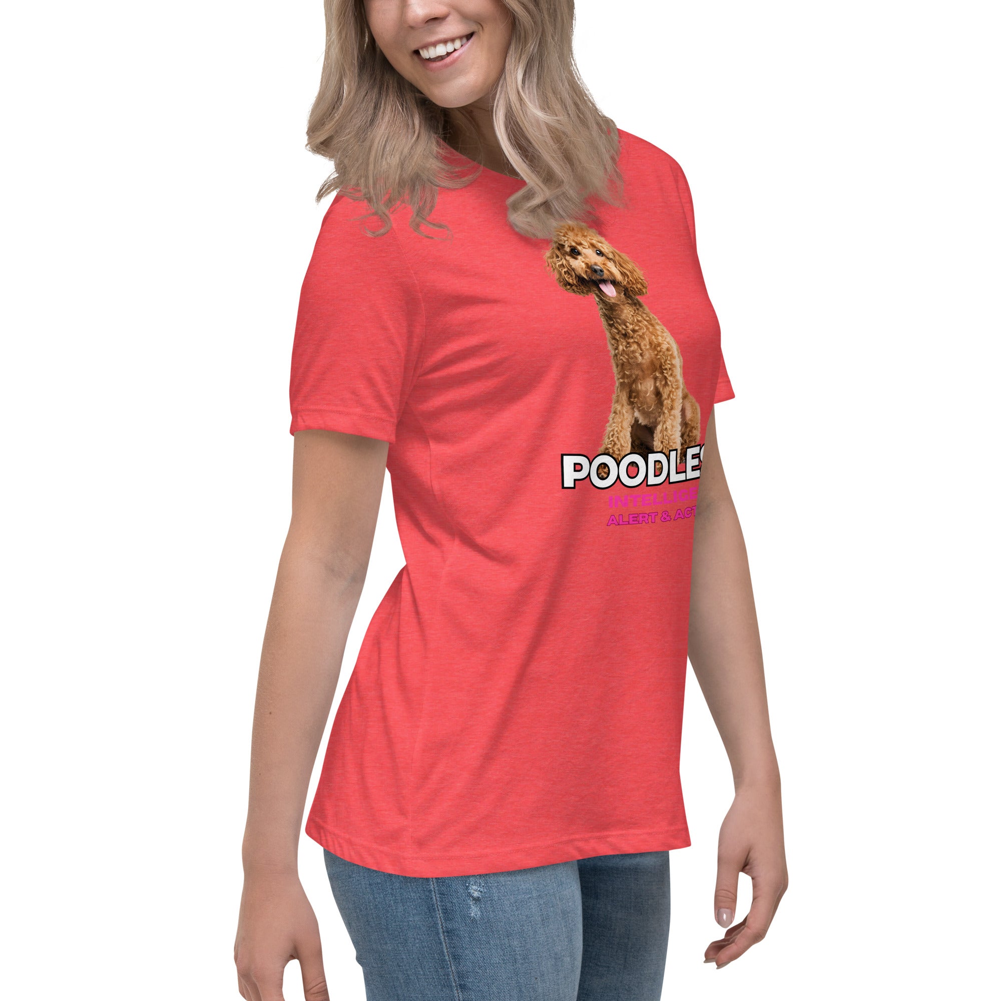 Poodle Women's Relaxed T-Shirt