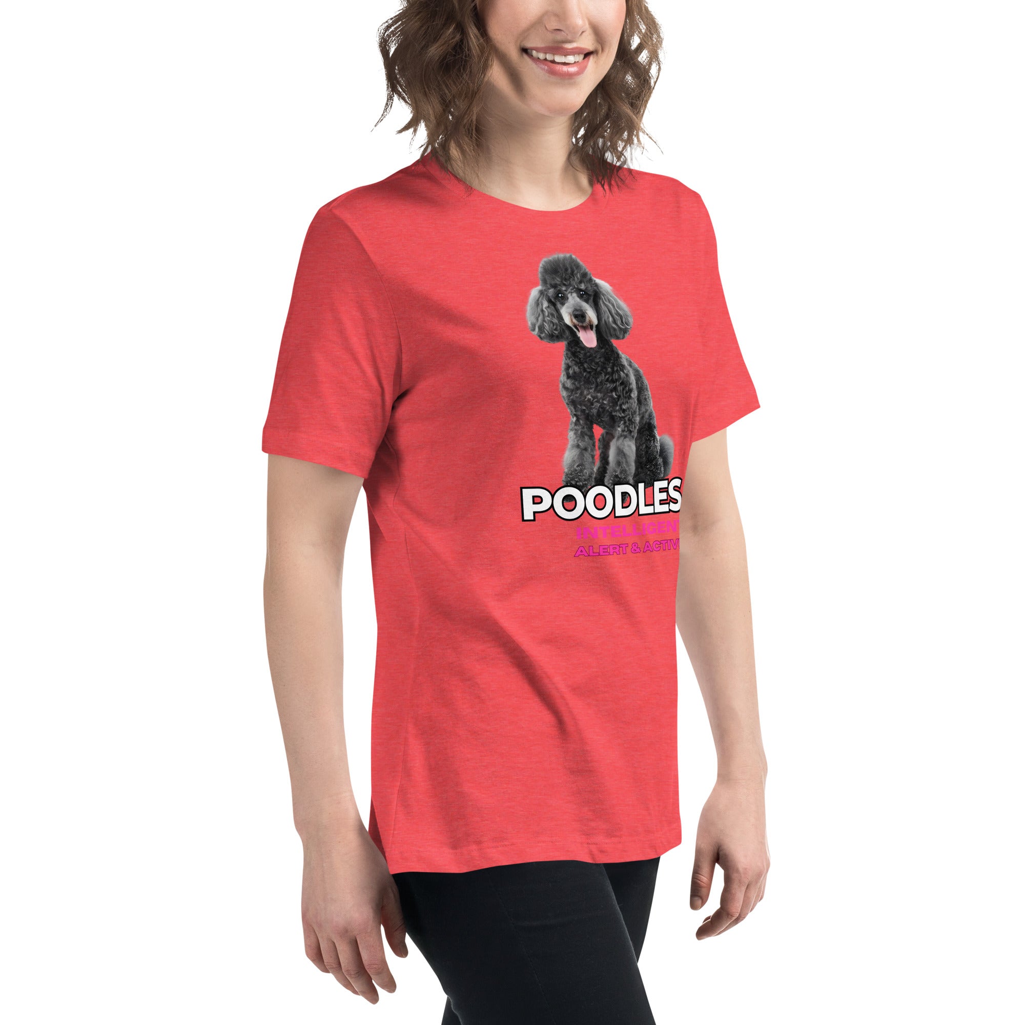 Poodle Women's Relaxed T-Shirt