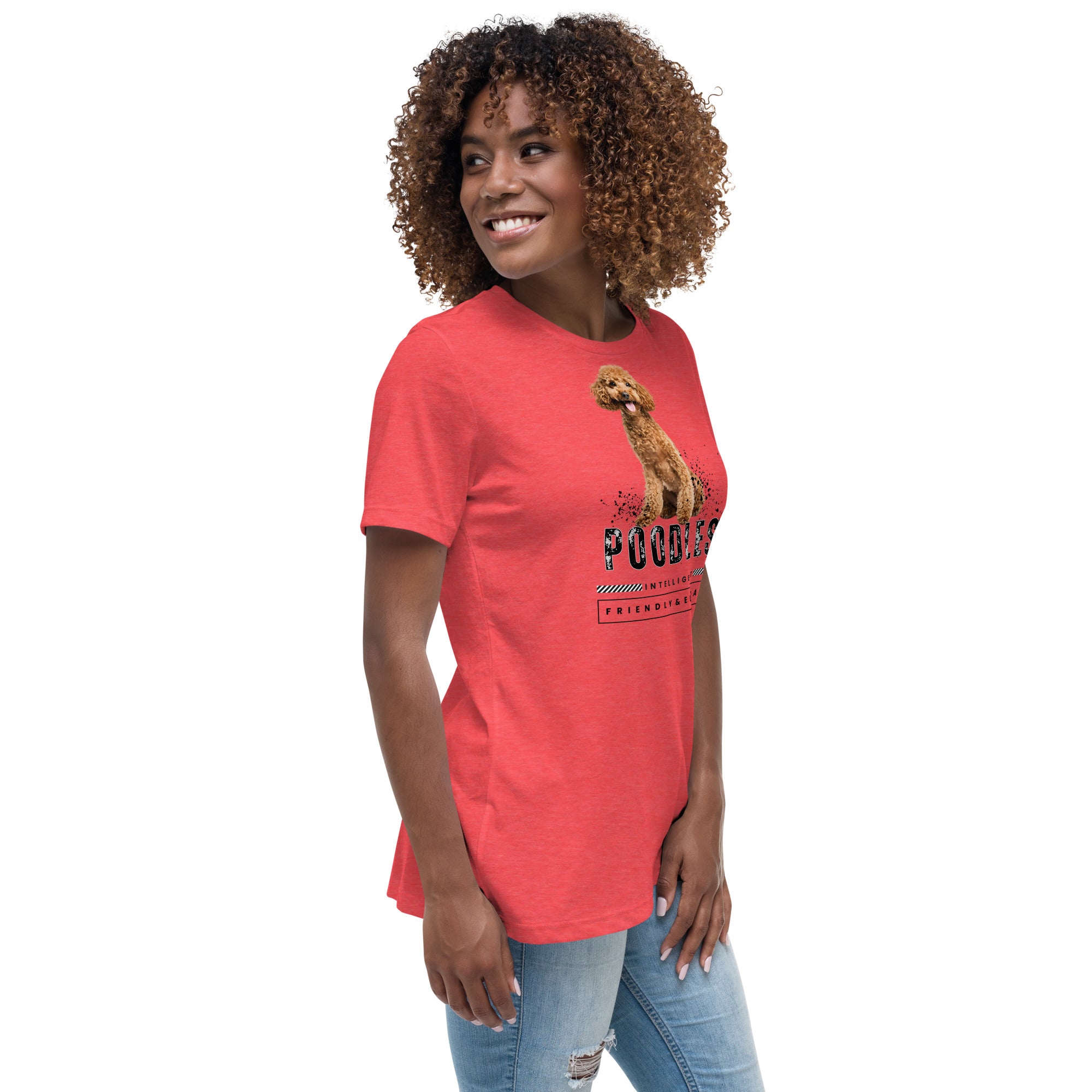 Poodle Women's Relaxed T-Shirt