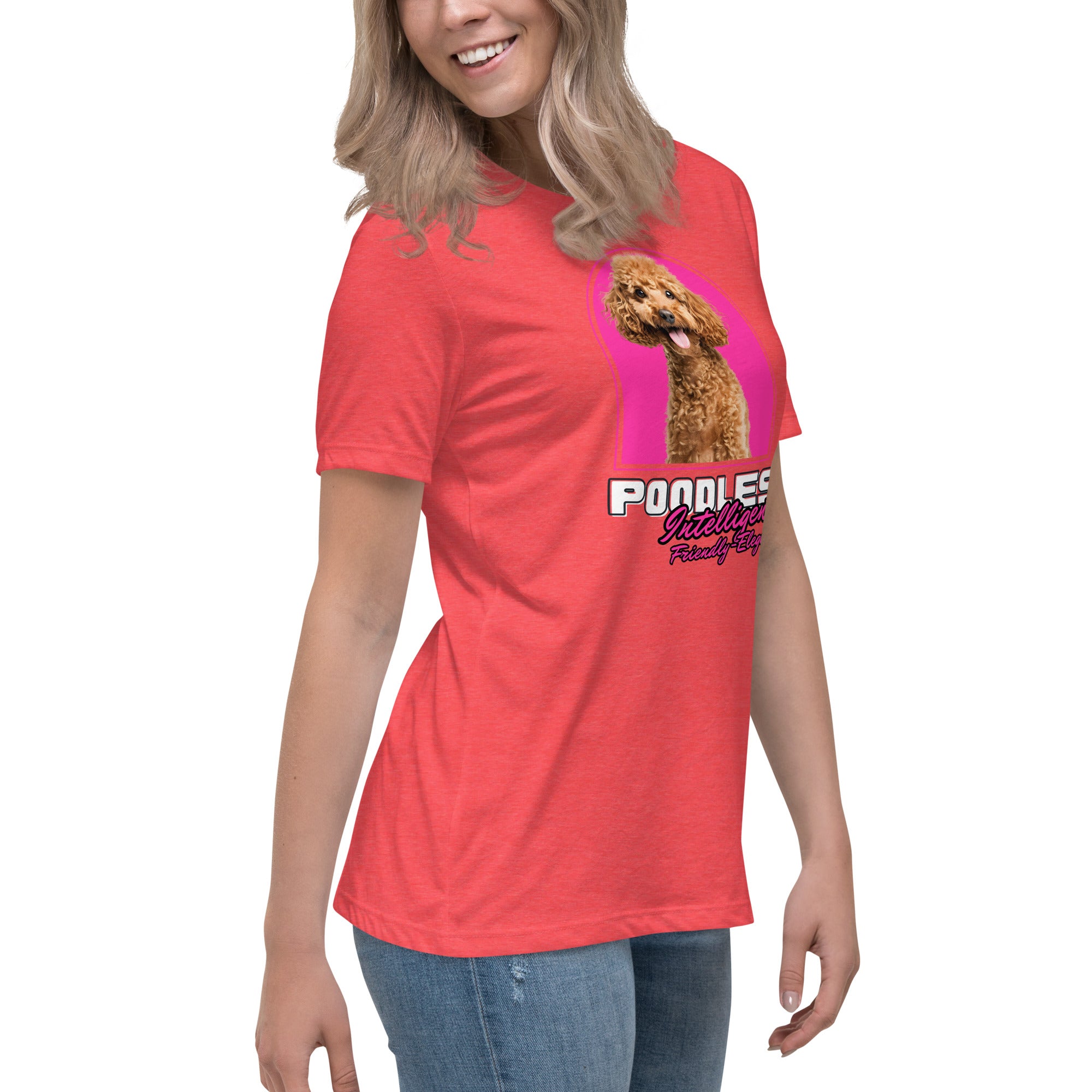 Poodle Women's Relaxed T-Shirt