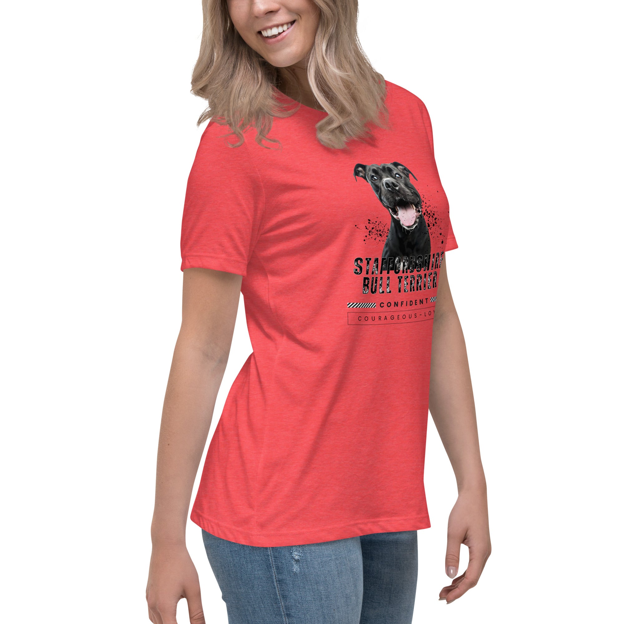 Staffordshire Bull Terrier Women's Relaxed T-Shirt