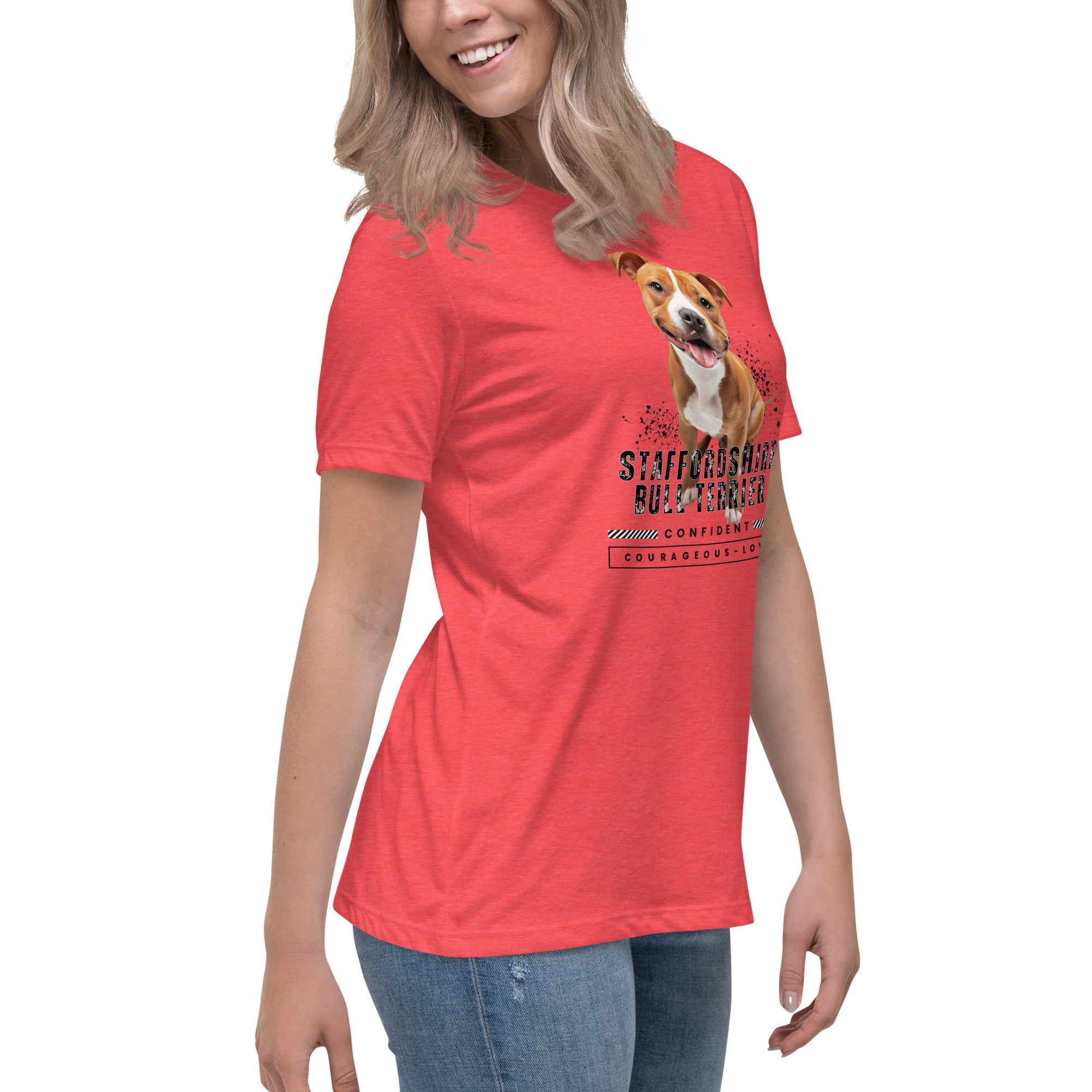 Staffordshire Bull Terrier Women's Relaxed T-Shirt