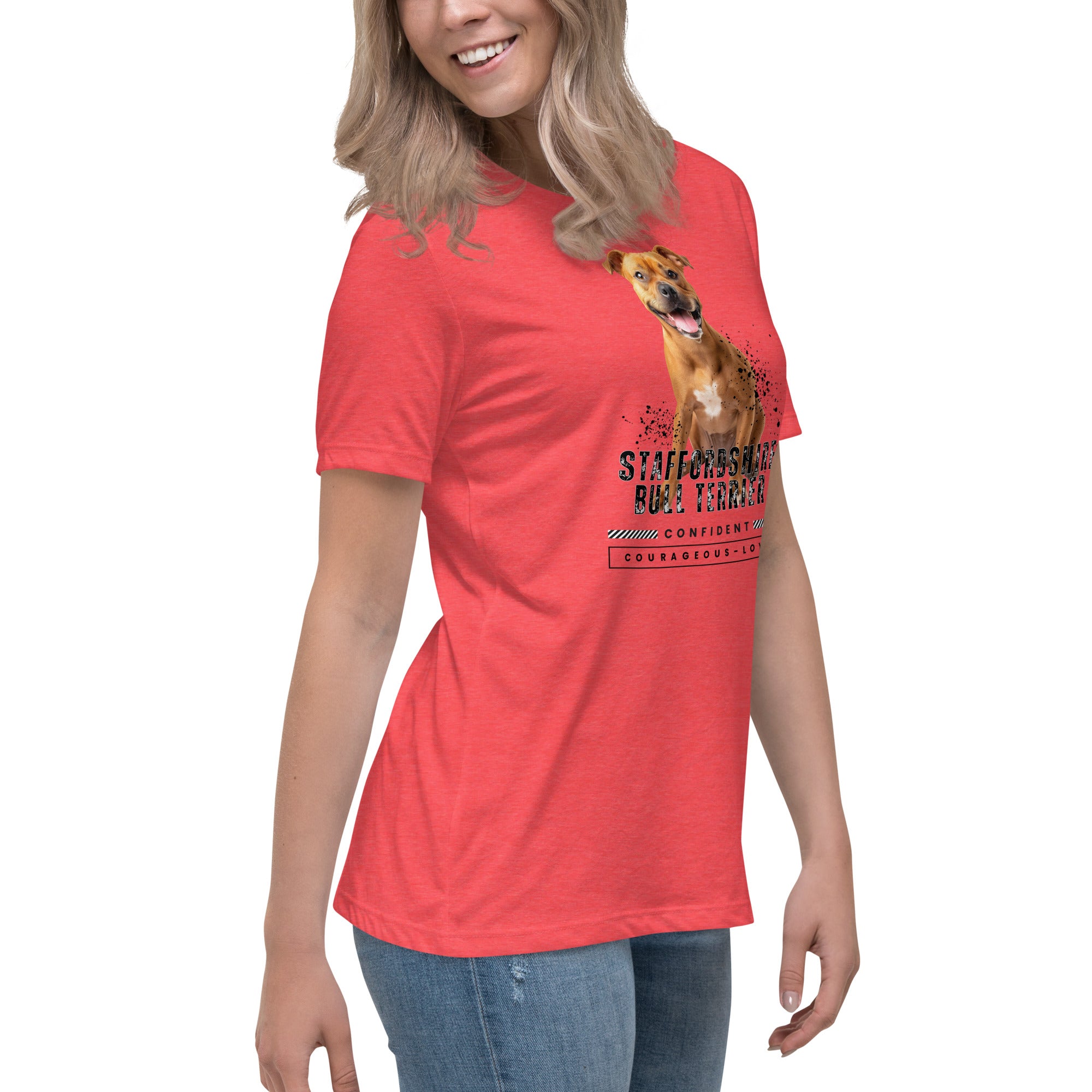 Staffordshire Bull Terrier Women's Relaxed T-Shirt