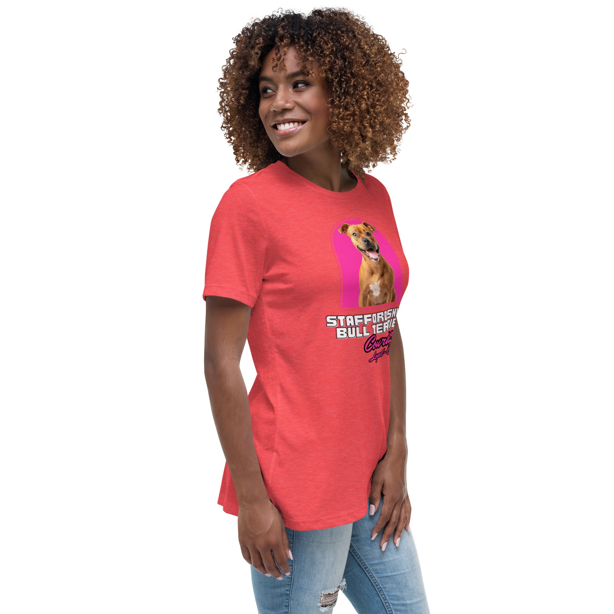 Staffordshire Bull Terrier Women's Relaxed T-Shirt