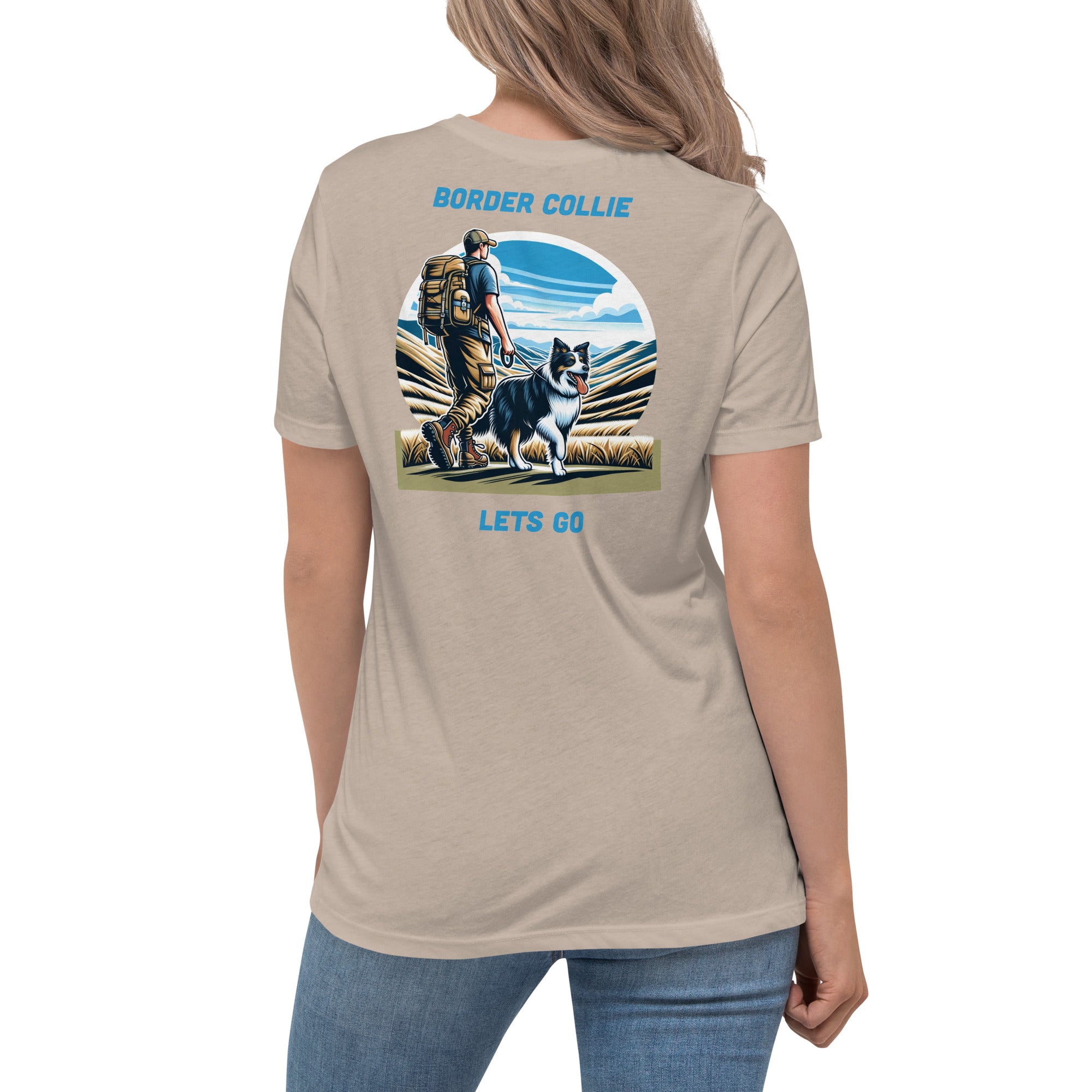 Border Collie Women's Relaxed T-Shirt