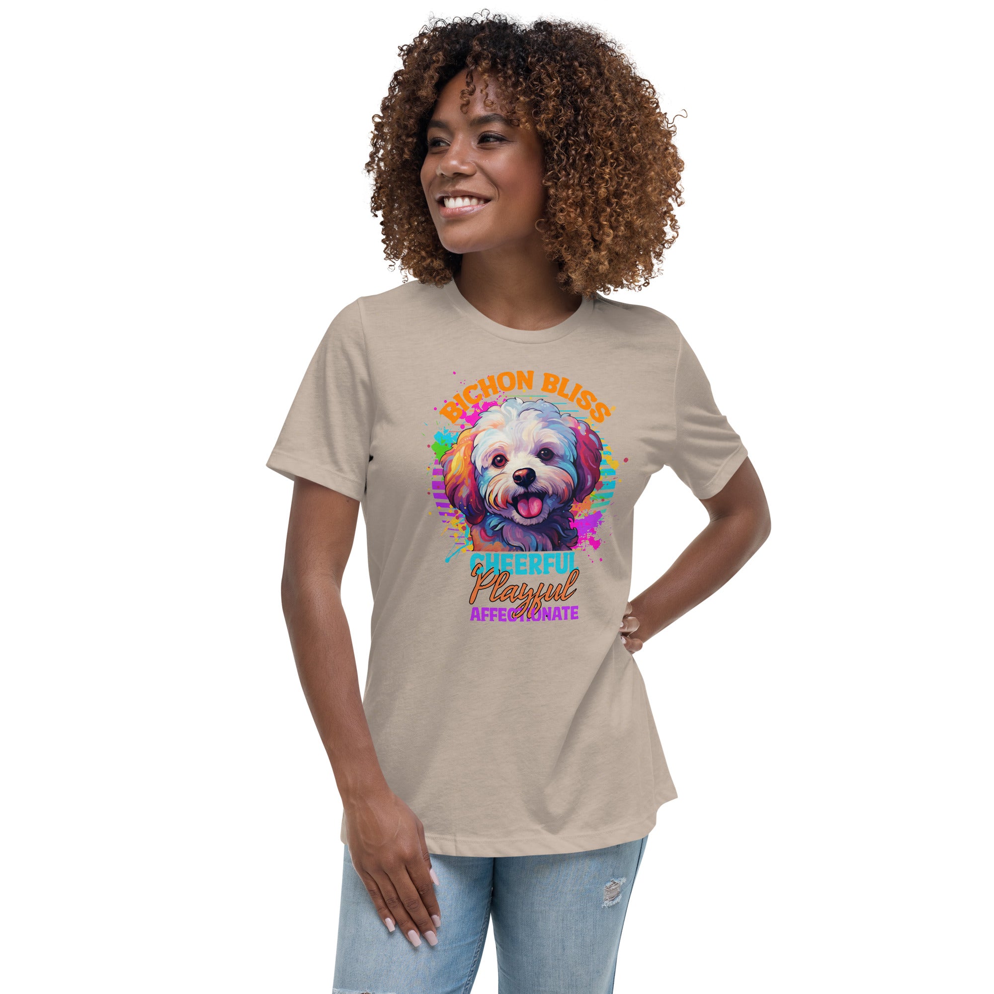 Bichon Frise Women's Relaxed T-Shirt