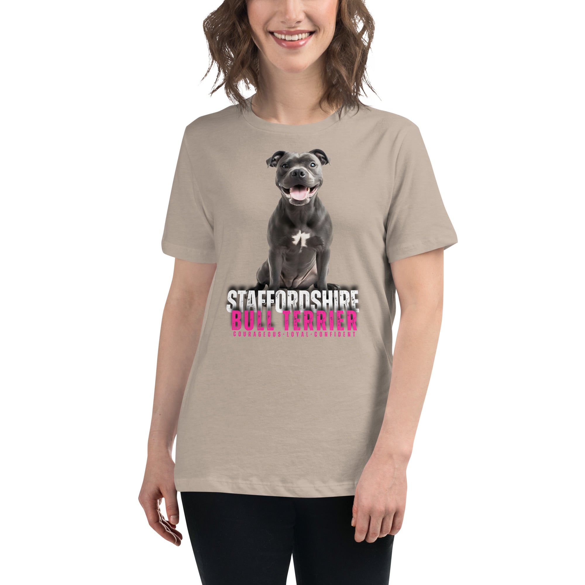 Staffordshire Bull Terrier Women's Relaxed T-Shirt