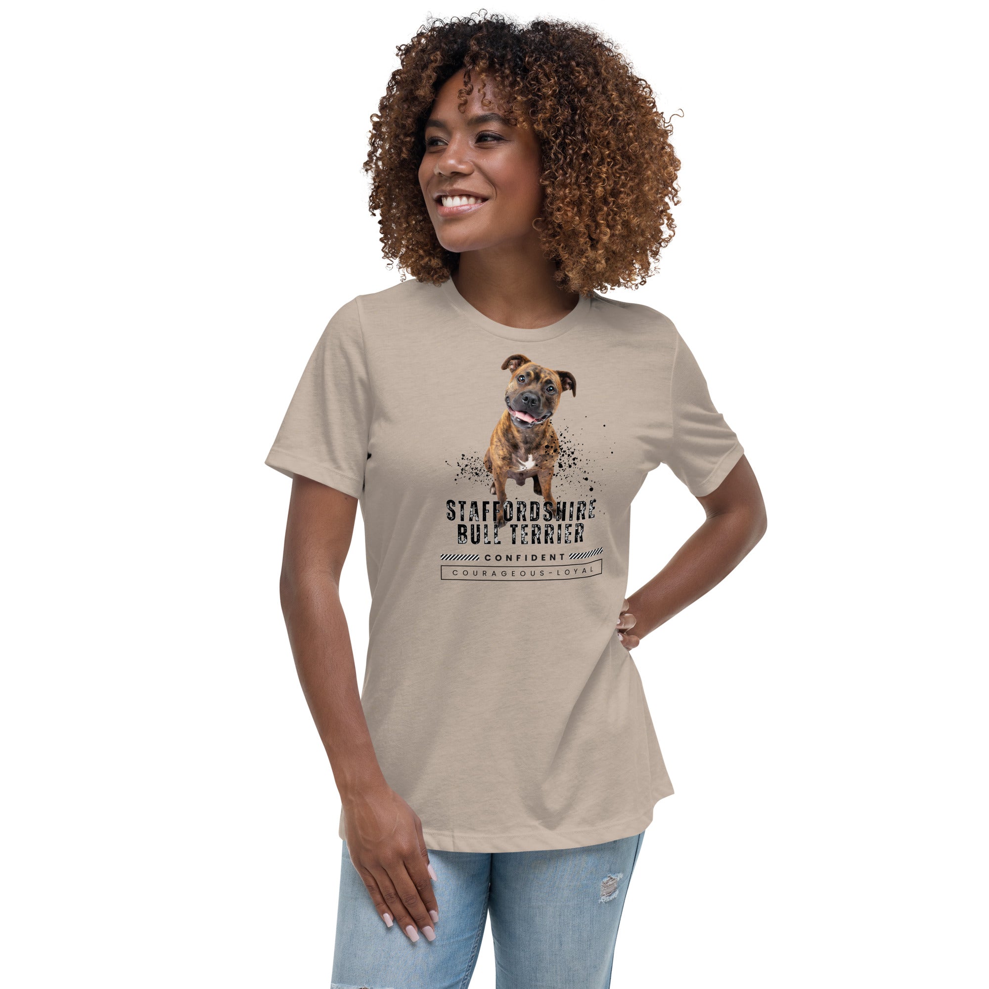 Staffordshire Bull Terrier Women's Relaxed T-Shirt