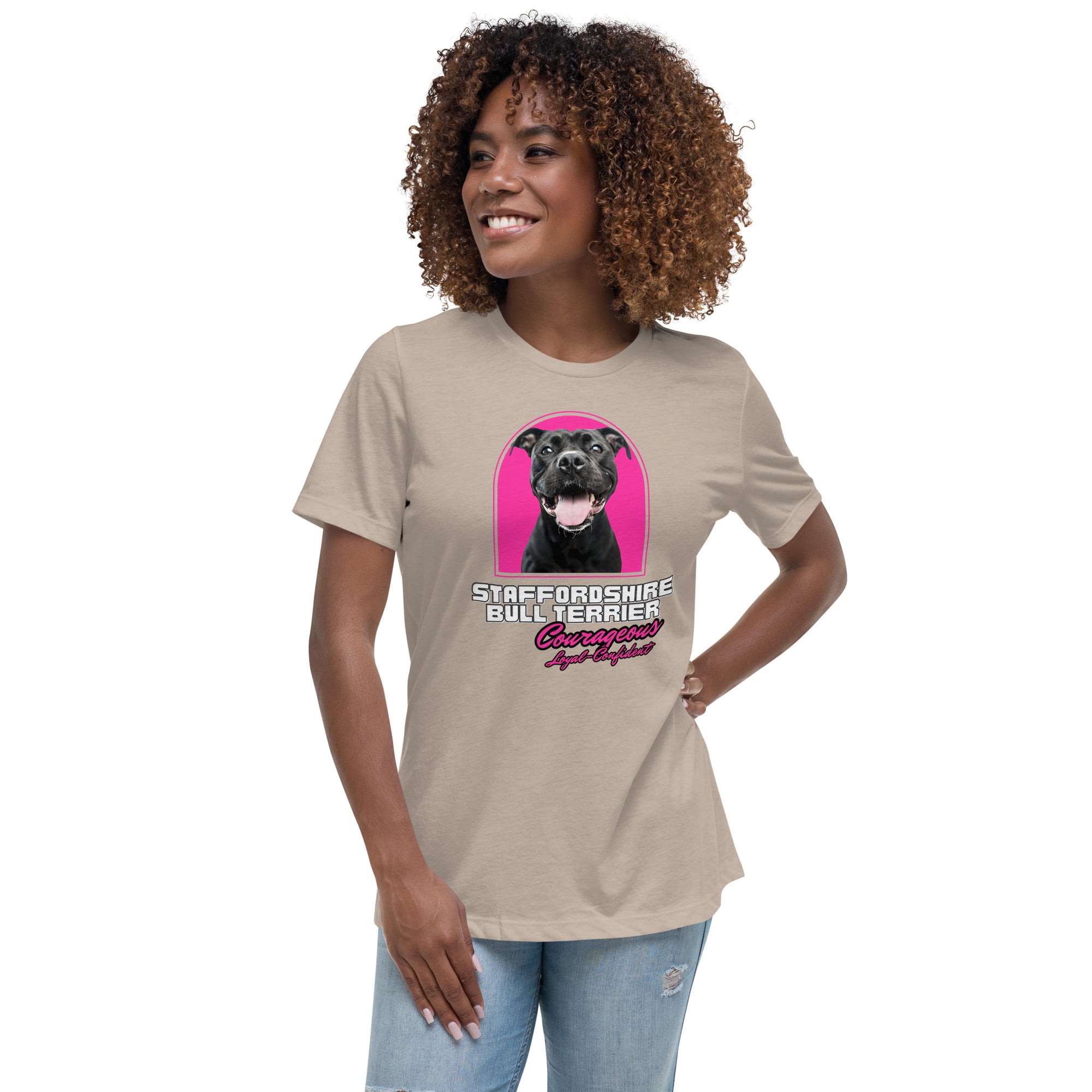 Staffordshire Bull Terrier Women's Relaxed T-Shirt