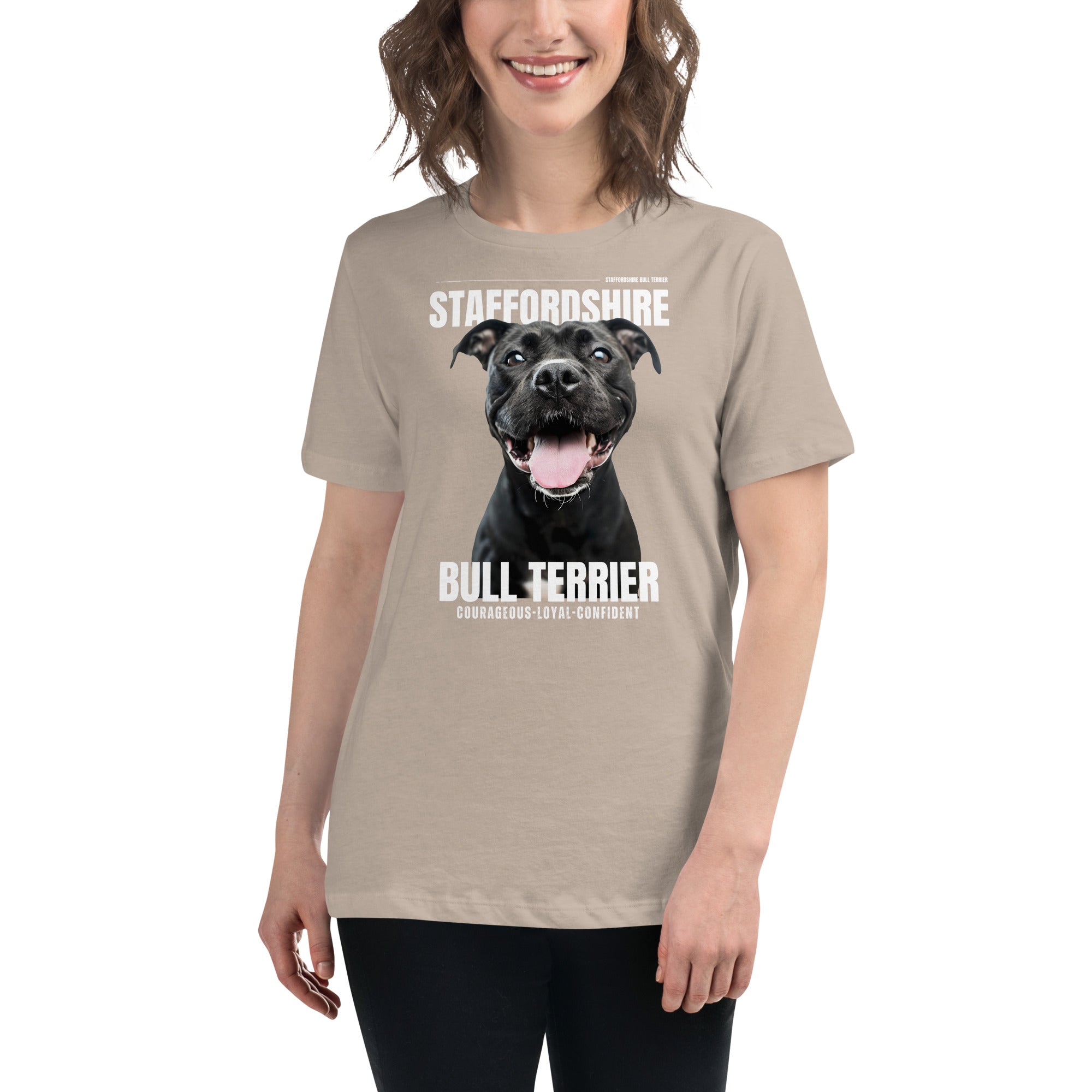 Staffordshire Bull Terrier Women's Relaxed T-Shirt