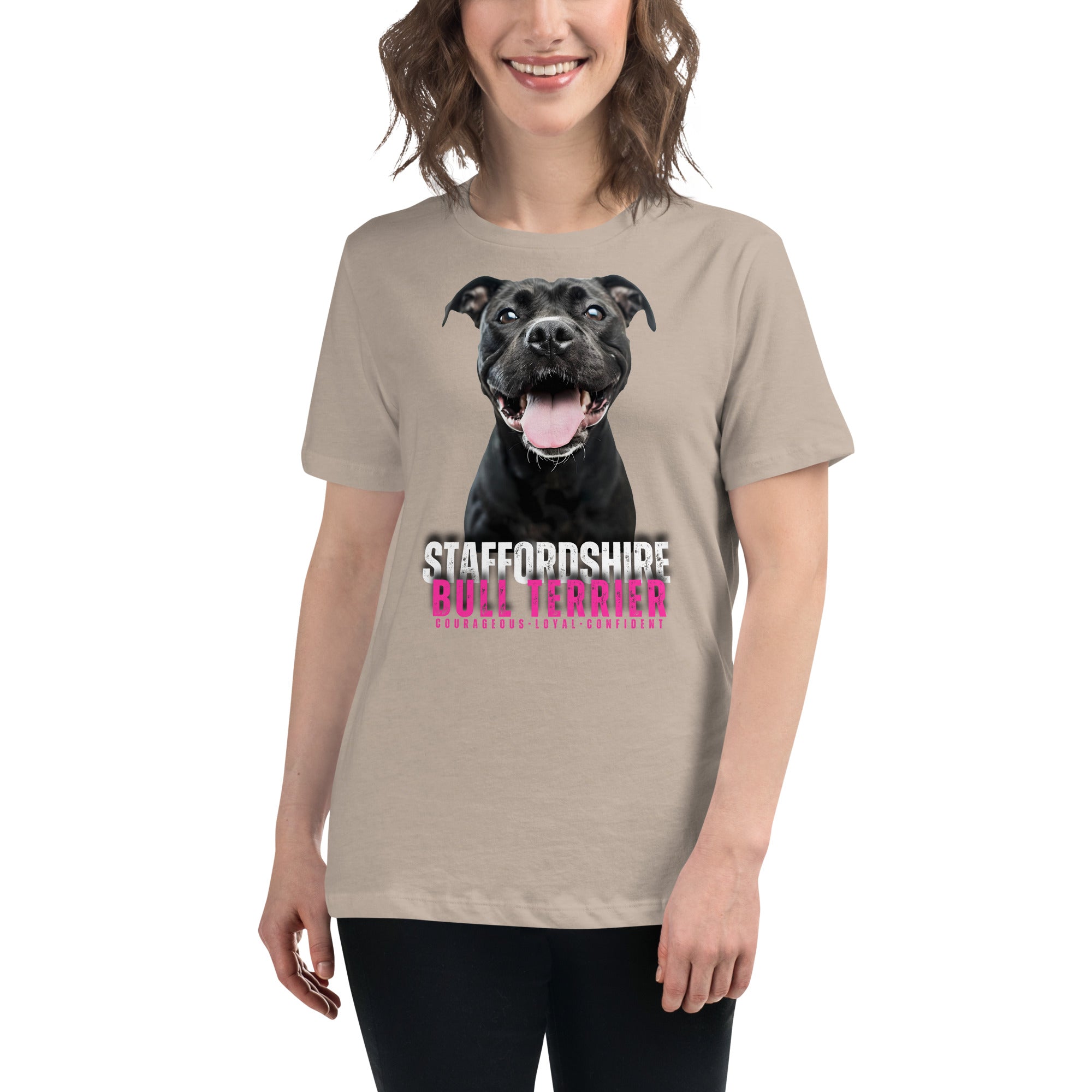 Staffordshire Bull Terrier Women's Relaxed T-Shirt