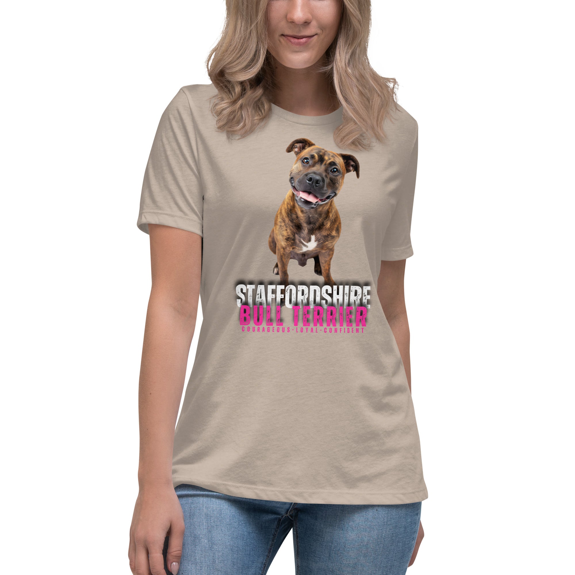 Staffordshire Bull Terrier Women's Relaxed T-Shirt