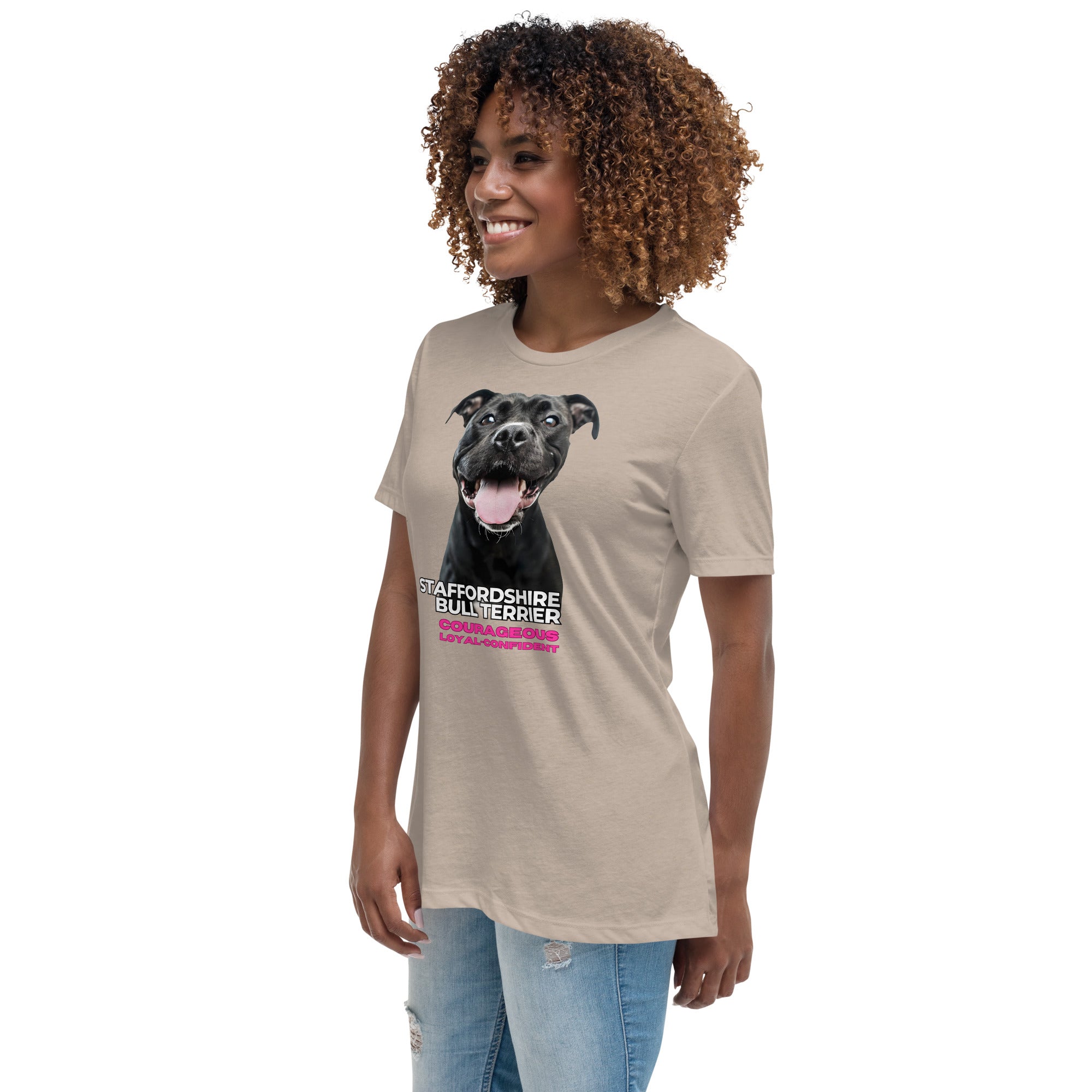 Staffordshire Bull Terrier Women's Relaxed T-Shirt