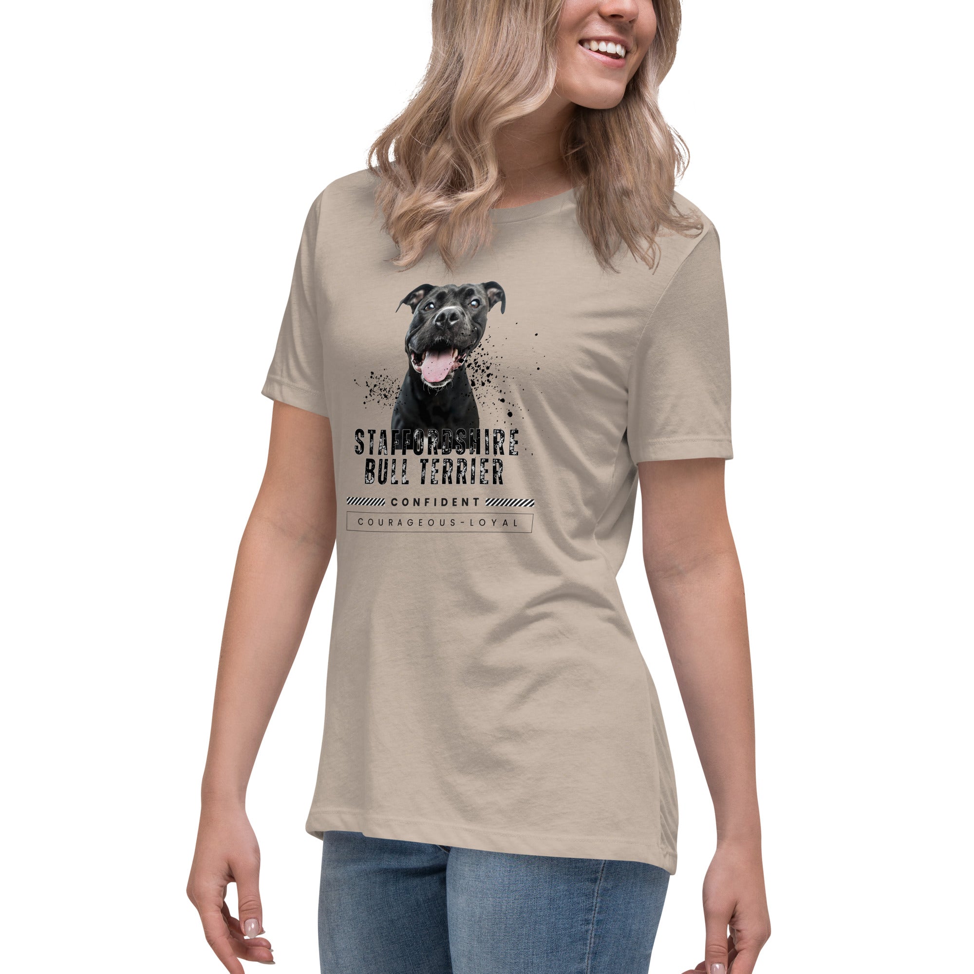 Staffordshire Bull Terrier Women's Relaxed T-Shirt