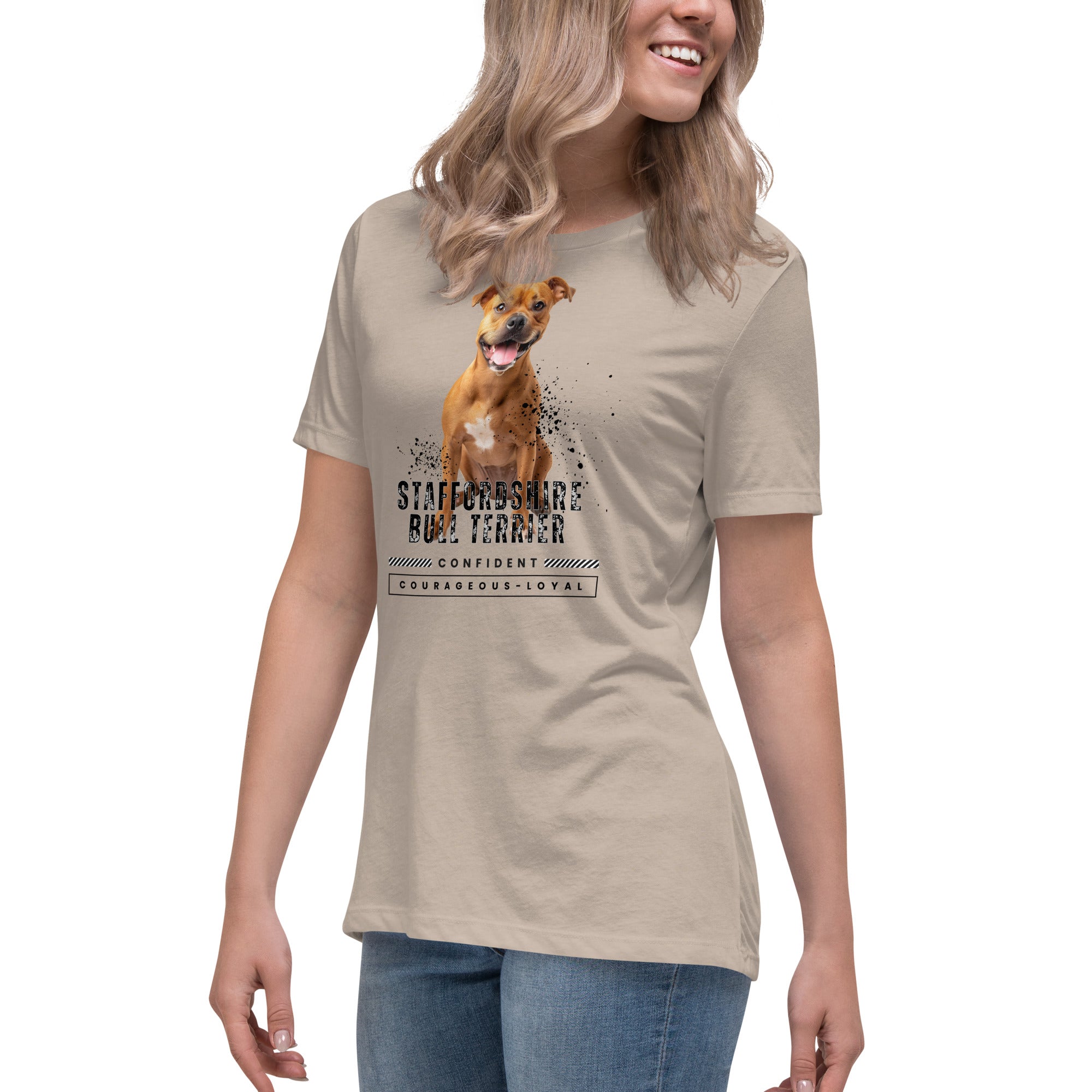 Staffordshire Bull Terrier Women's Relaxed T-Shirt