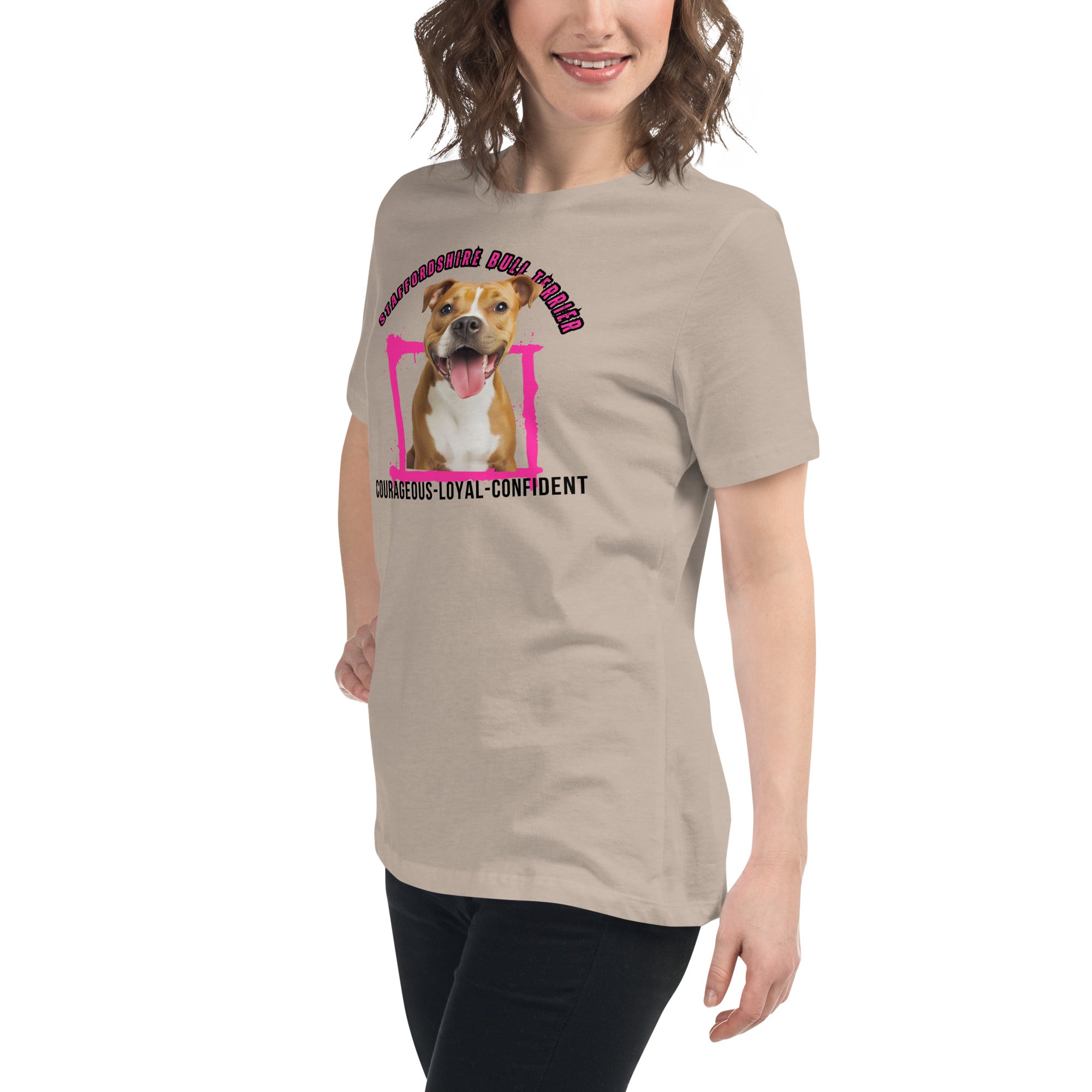 Staffordshire Bull Terrier Women's Relaxed T-Shirt