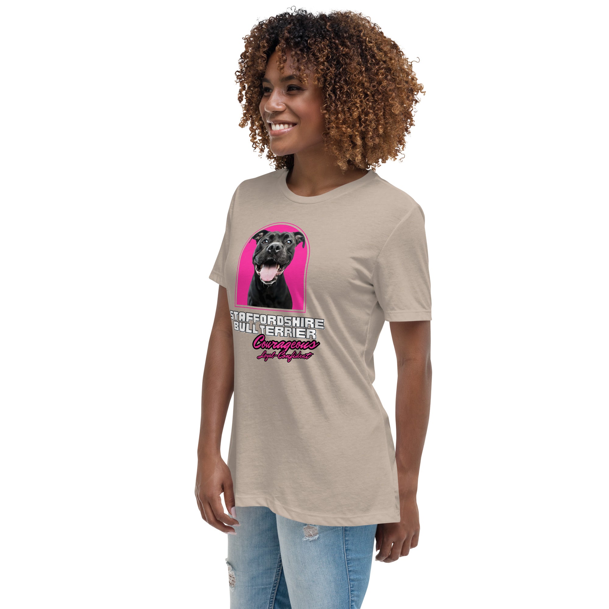 Staffordshire Bull Terrier Women's Relaxed T-Shirt